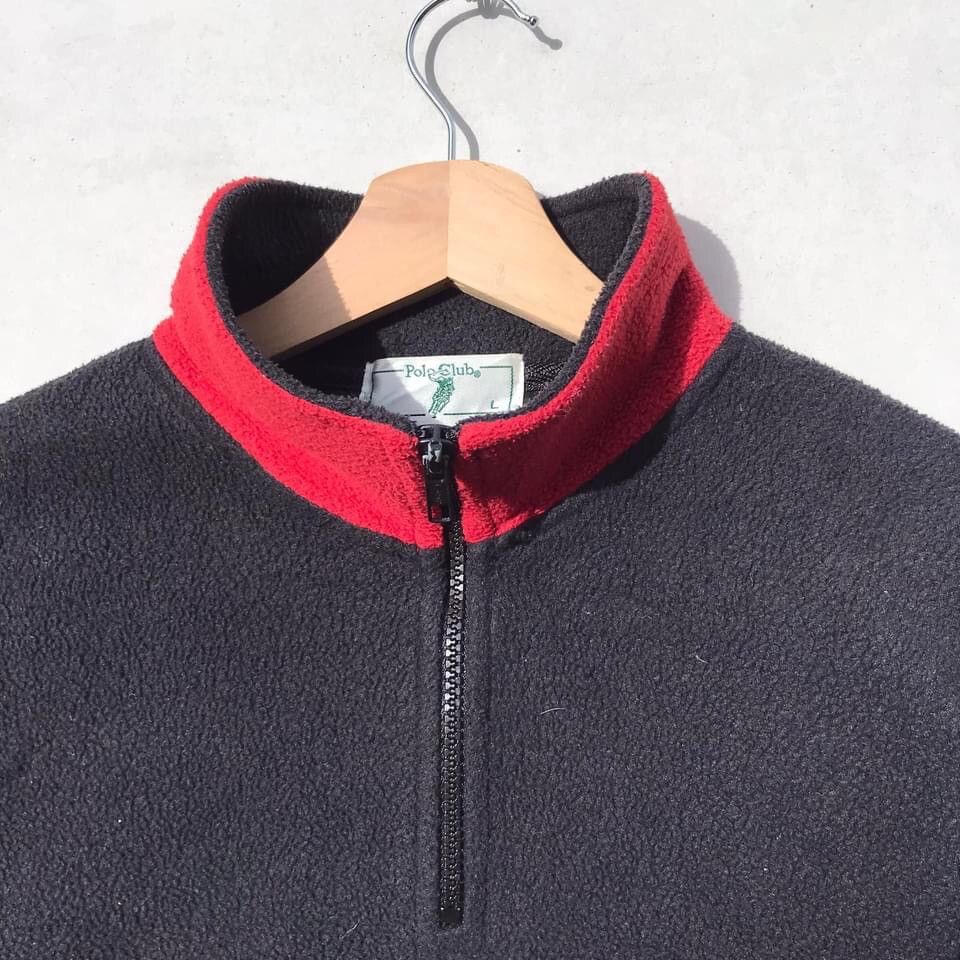 Beverly Hills Polo Club RARE🔥 Polo Club Sweatshirts Wool Half Zipper Size US L / EU 52-54 / 3 - 3 Thumbnail