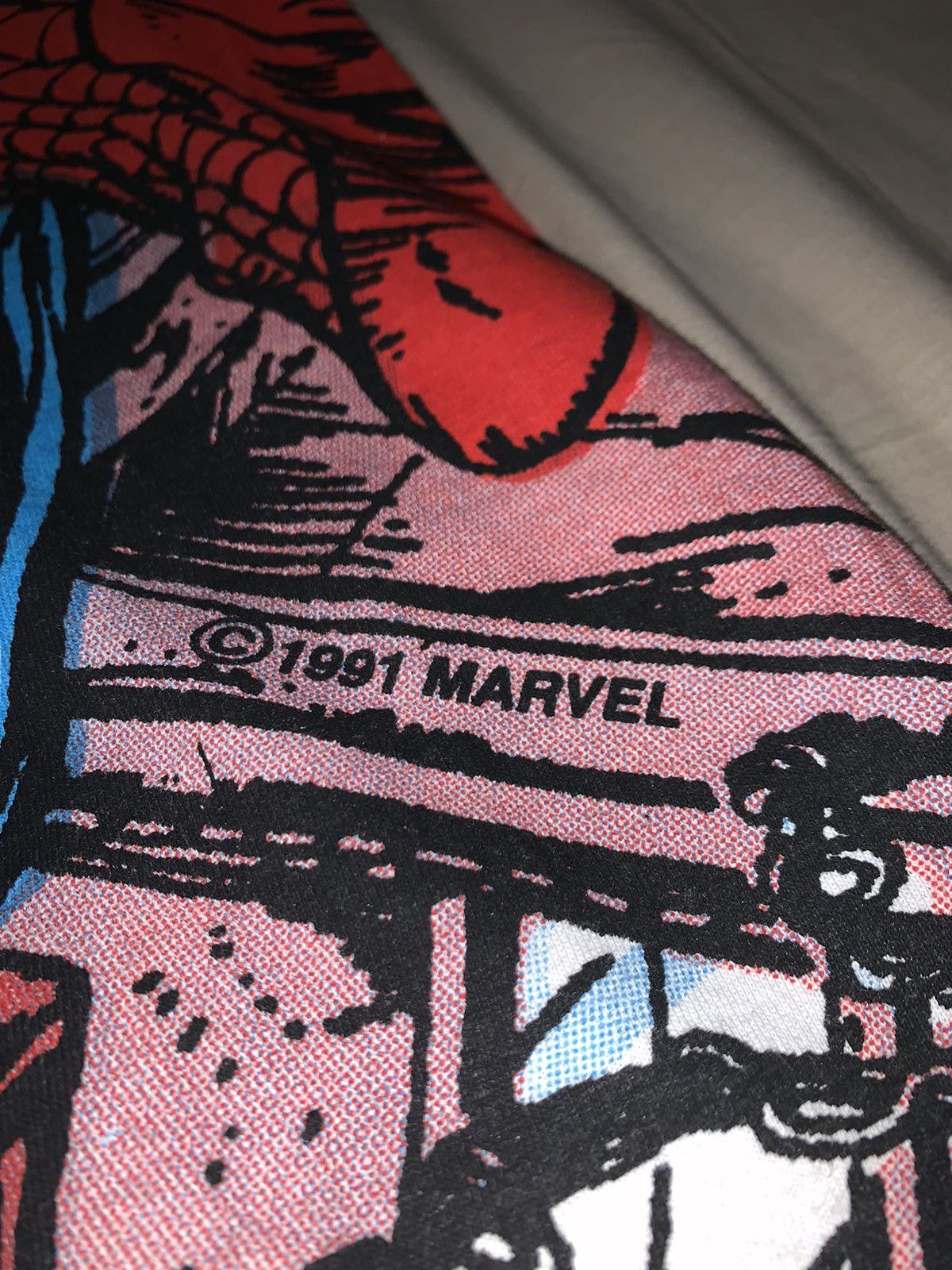 Marvel Comics Vintage 1991 Spiderman Todd McFarlane Wrap Around Tee Size US L / EU 52-54 / 3 - 3 Thumbnail
