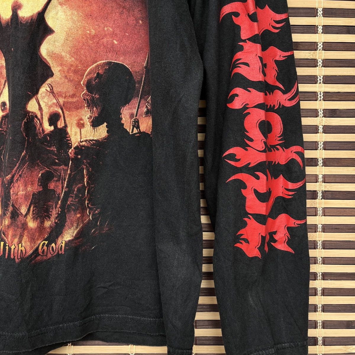 Band Tees PUNK HEAVY METAL ROCK DEICIDE TO HELL WITH GOD TSHIRT Size US M / EU 48-50 / 2 - 7 Thumbnail