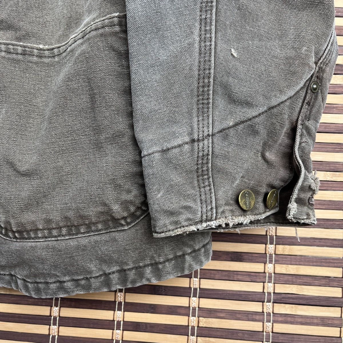 Carhartt × Vintage Vintage 🇺🇸 Carhartt Detroit Chore Denim Jacket Made In USA Size US XL / EU 56 / 4 - 11 Thumbnail