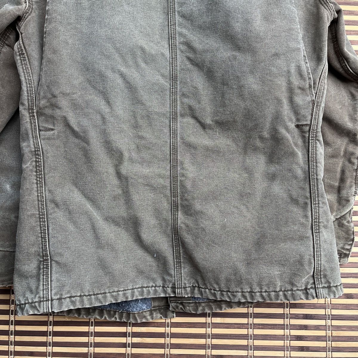 Carhartt × Vintage Vintage 🇺🇸 Carhartt Detroit Chore Denim Jacket Made In USA Size US XL / EU 56 / 4 - 18 Thumbnail