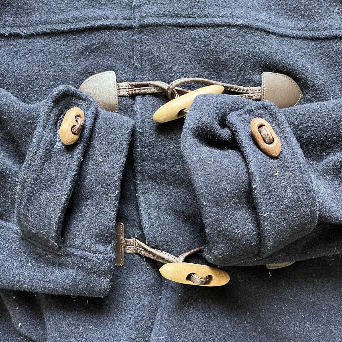 Burberry × Vintage Burberrys Duffel Jacket Hoodie Parkas Wool Coat Vintage 🔥🔥🔥 Size US L / EU 52-54 / 3 - 7 Thumbnail