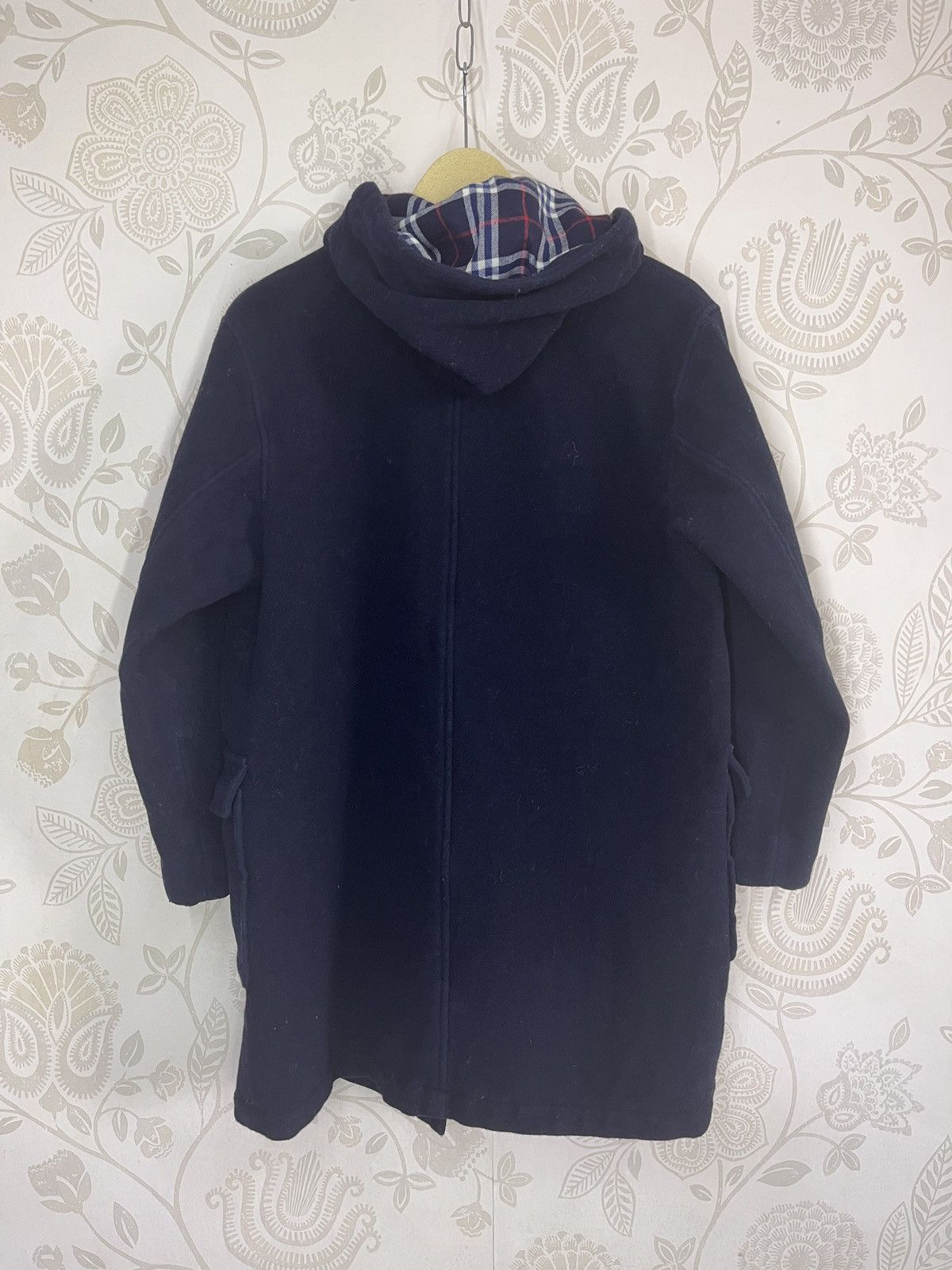 Burberry × Vintage Burberrys Duffel Jacket Hoodie Parkas Wool Coat Vintage 🔥🔥🔥 Size US L / EU 52-54 / 3 - 19 Thumbnail