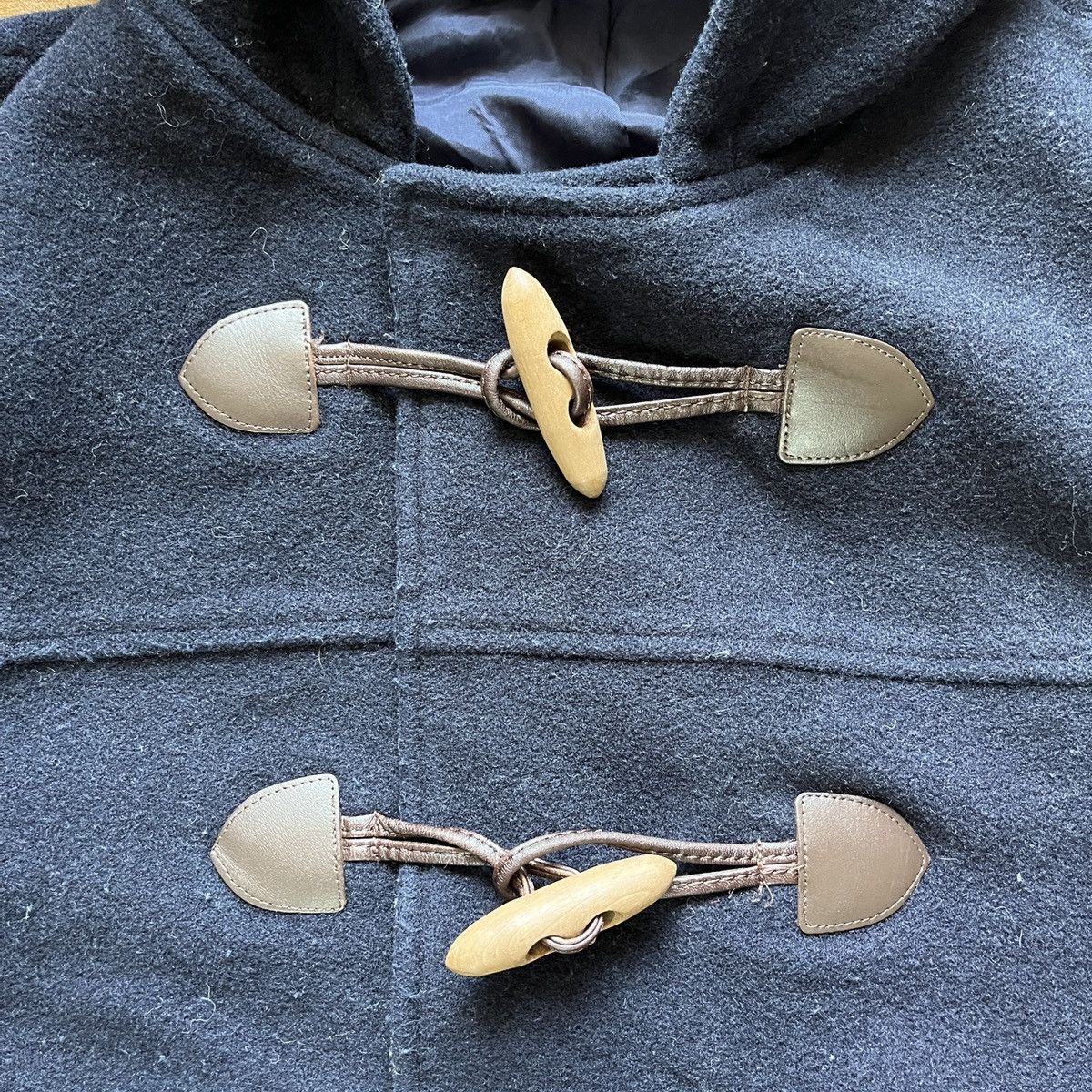 Burberry × Vintage Burberrys Duffel Jacket Hoodie Parkas Wool Coat Vintage 🔥🔥🔥 Size US L / EU 52-54 / 3 - 6 Thumbnail