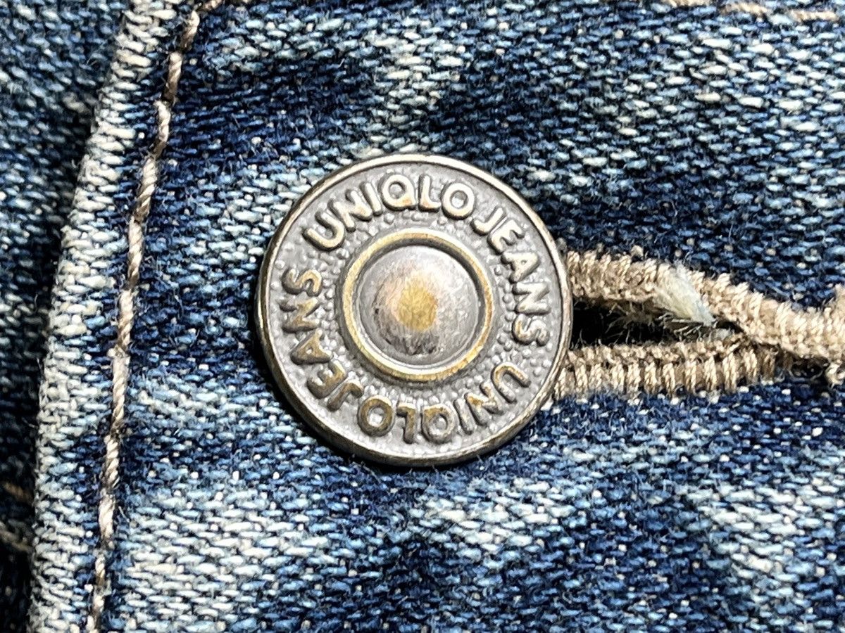 Uniqlo DISTRESSED UNIQLO BROKEN DENIM JEANS JAPAN Size US 35 - 7 Thumbnail