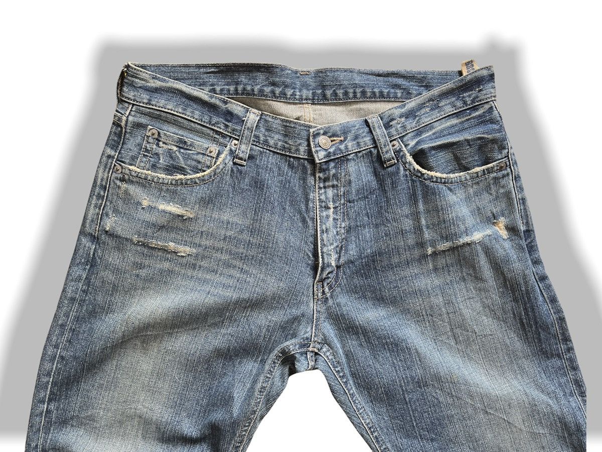 Uniqlo DISTRESSED UNIQLO BROKEN DENIM JEANS JAPAN Size US 35 - 6 Thumbnail