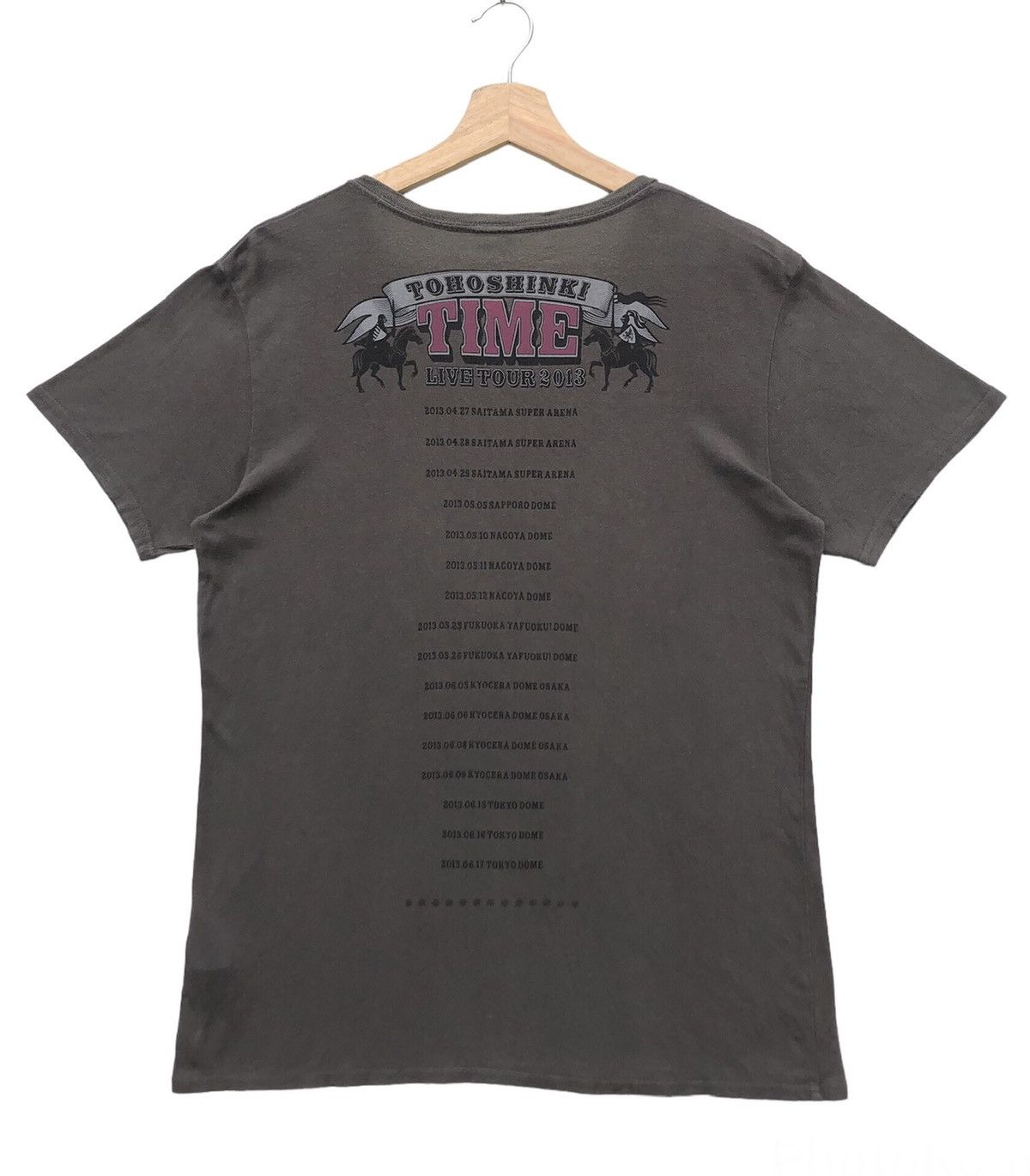 Band Tees 🔥Accept Binding Offer🔥 TOHOSHINKI TIME LIVE TOUR 2013 Size US L / EU 52-54 / 3 - 2 Thumbnail