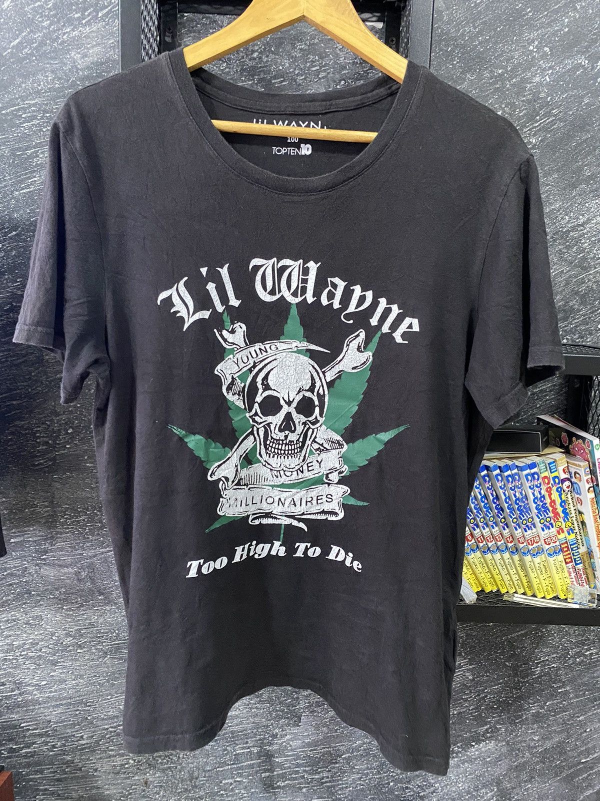 Lil Wayne Too High To Die Rap Tees