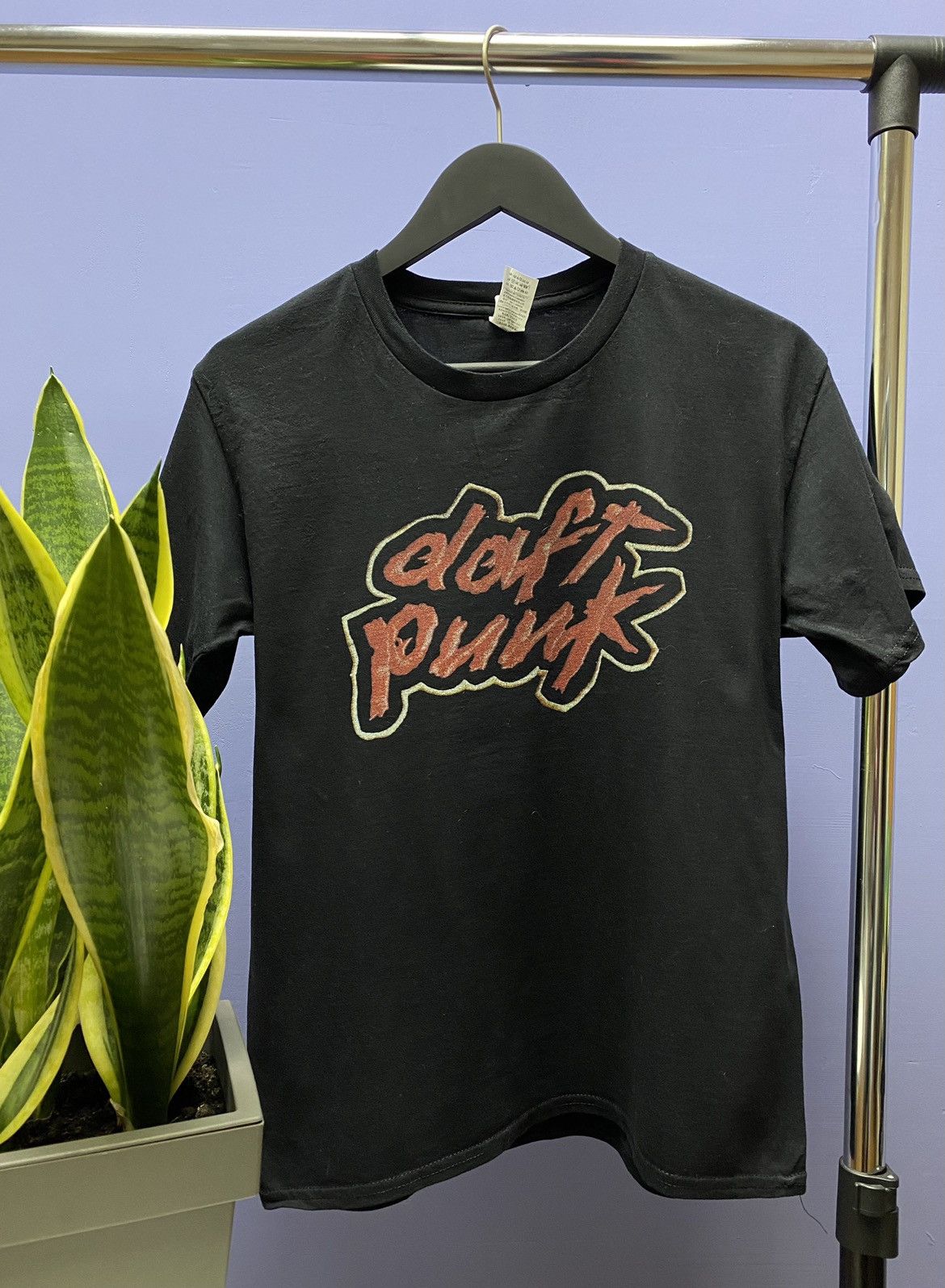 Rock T Shirt Daft Punk Classic Logo T Shirt Grailed 