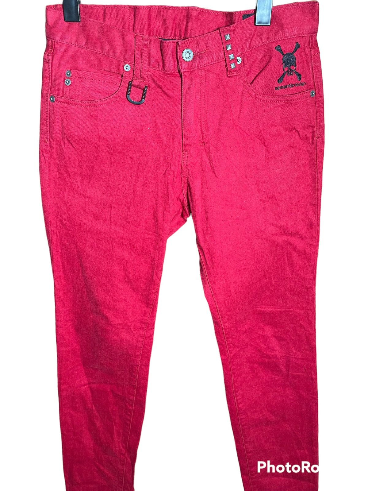 Seditionaries Semantic Design Skinny Jeans Rare Size US 32 / EU 48 - 3 Thumbnail
