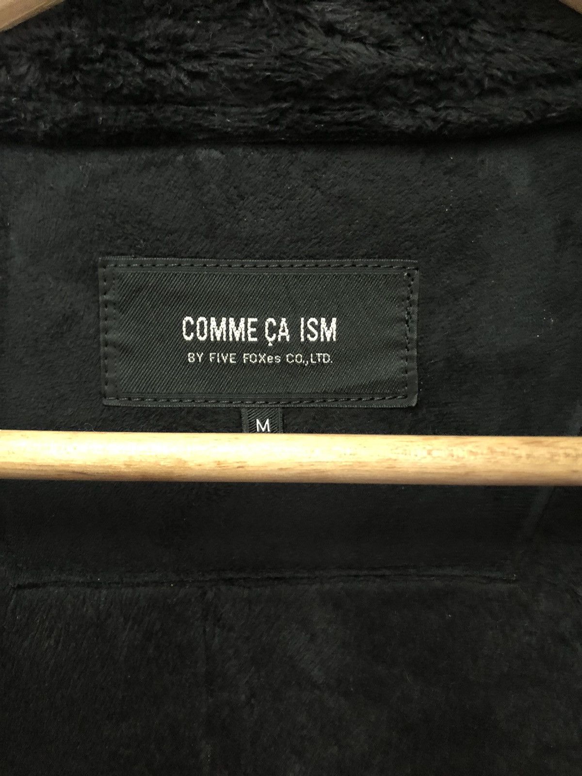 Comme des Garcons 🔥Archive Comme Ca Ism Chester Coat Suede Jacket Fur Lining Size US M / EU 48-50 / 2 - 7 Thumbnail