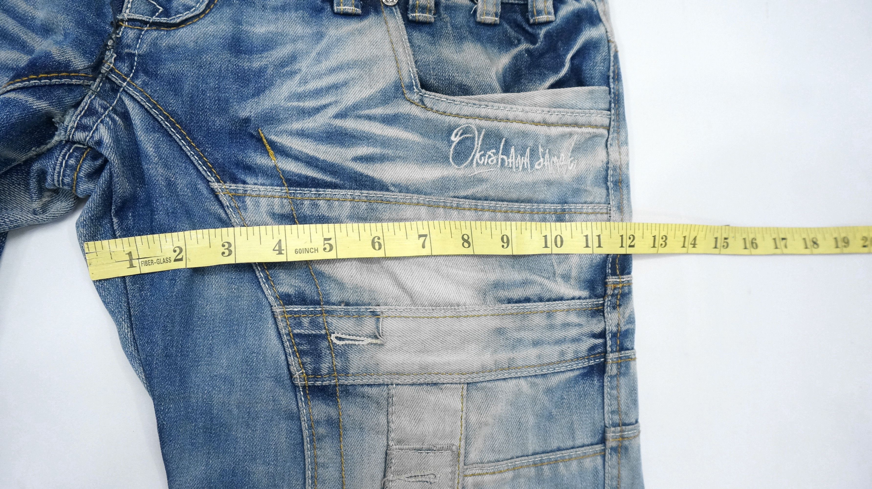 Japanese Brand Vintage 🔥 JAPRAG OKISHANA SAMOKI Button fly Jeans Size US 37 - 15 Thumbnail