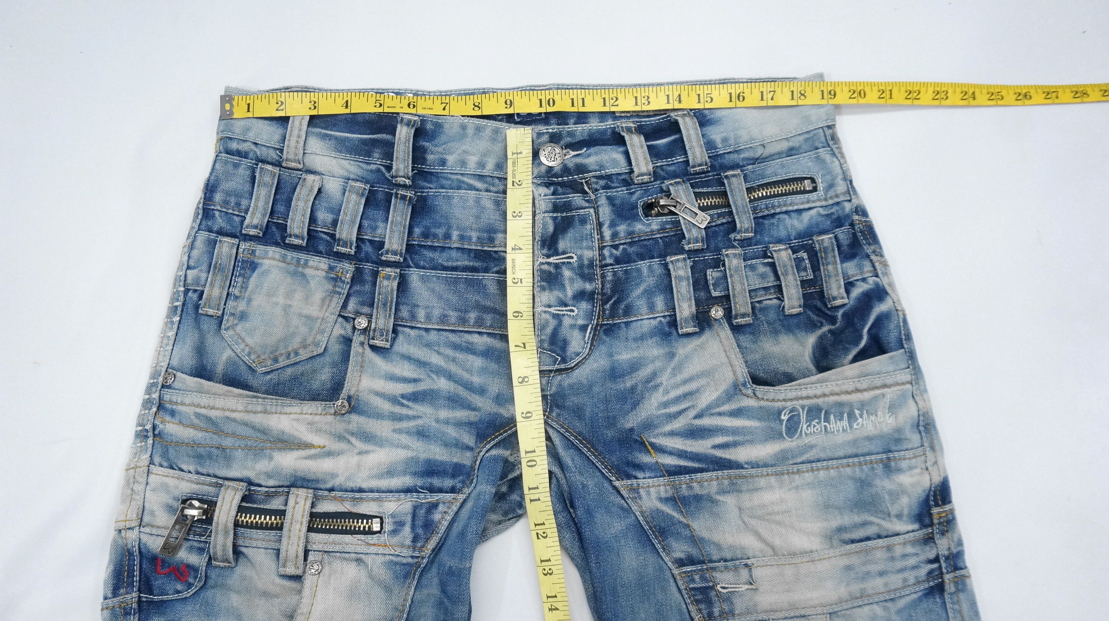 Japanese Brand Vintage 🔥 JAPRAG OKISHANA SAMOKI Button fly Jeans Size US 37 - 14 Thumbnail