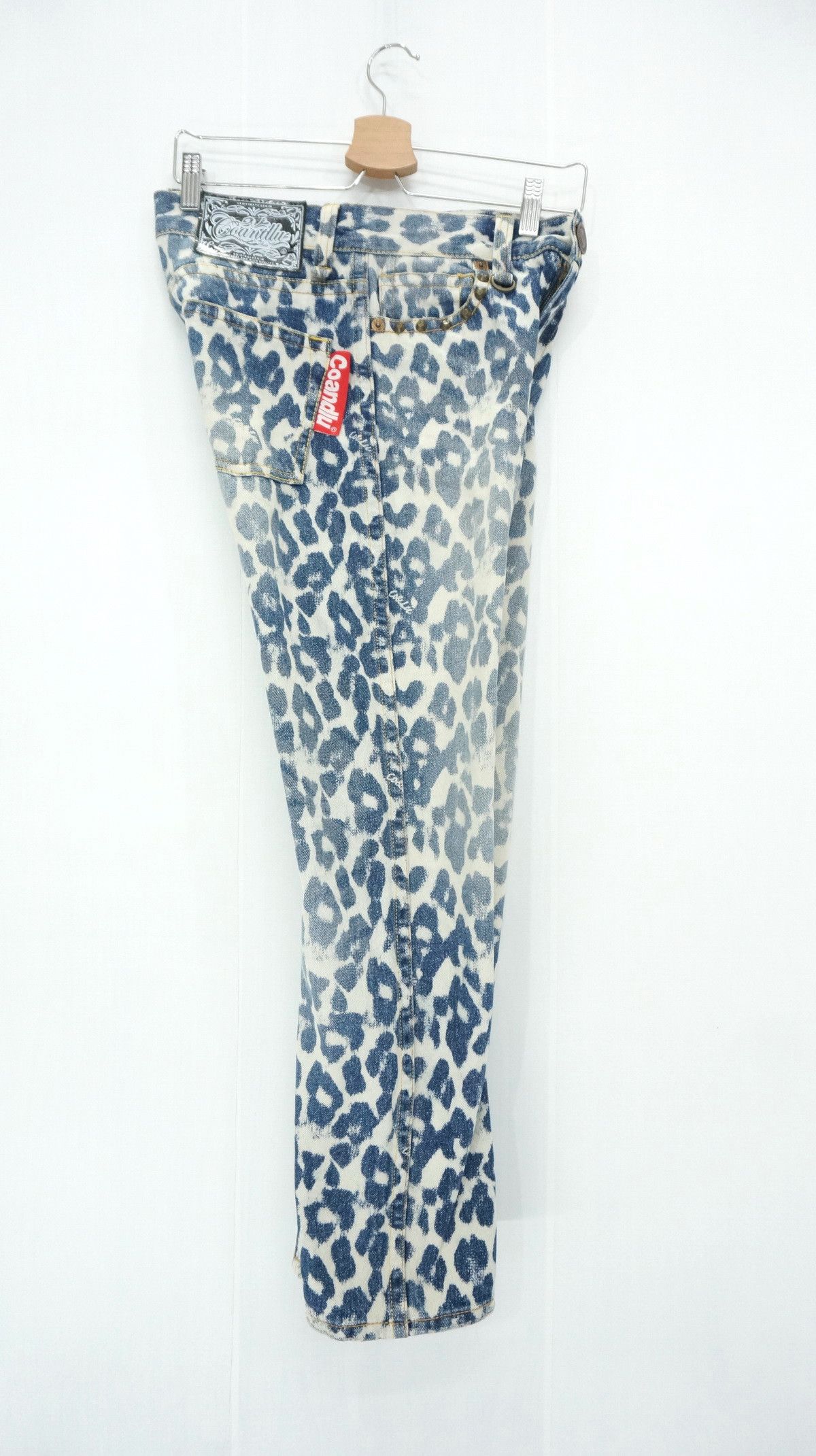 Japanese Brand CO & LU Leopard Print Jeans Size US 28 / EU 44 - 9 Thumbnail