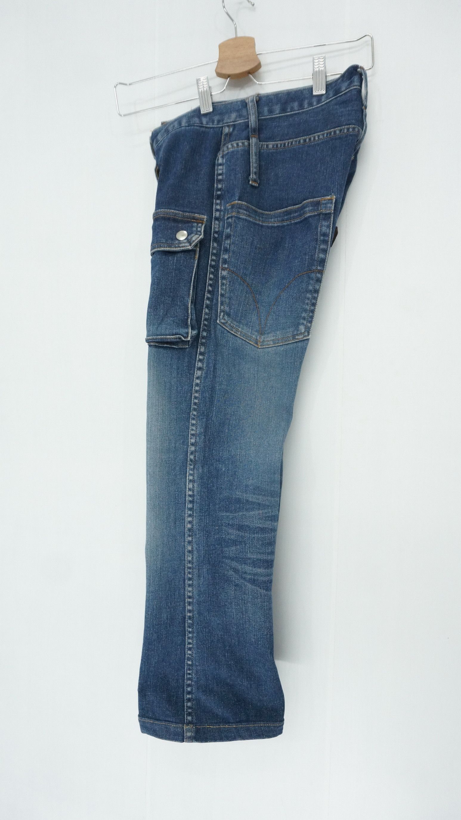 Hysteric Glamour Hysteric Glamour Non Selvedge Cargo Crop Denim Size US 28 / EU 44 - 13 Thumbnail