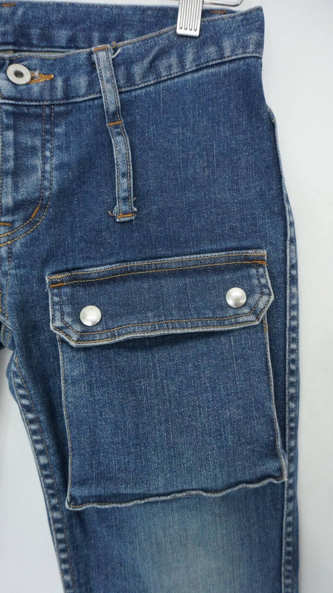 Hysteric Glamour Hysteric Glamour Non Selvedge Cargo Crop Denim Size US 28 / EU 44 - 6 Thumbnail