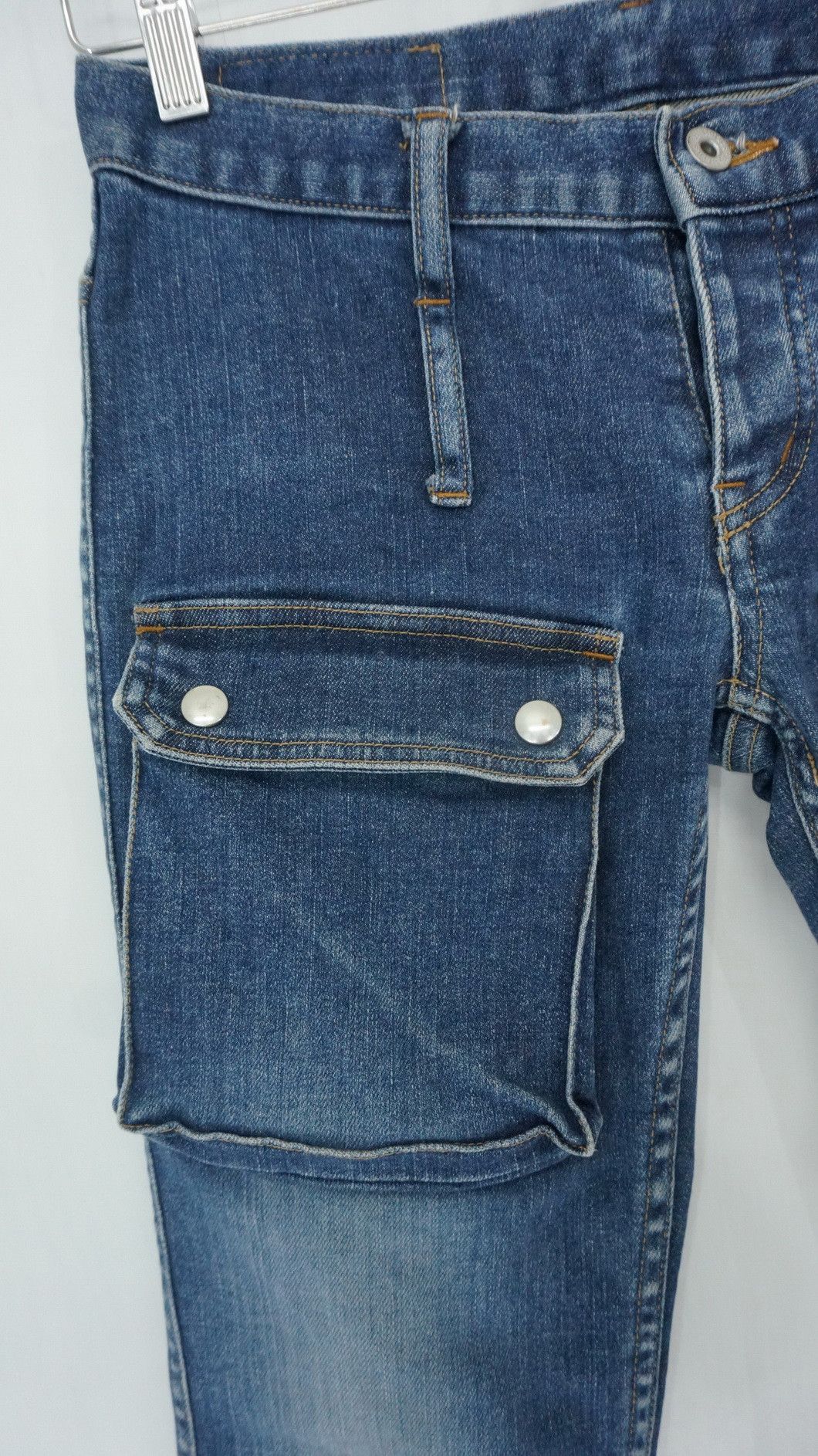 Hysteric Glamour Hysteric Glamour Non Selvedge Cargo Crop Denim Size US 28 / EU 44 - 5 Thumbnail