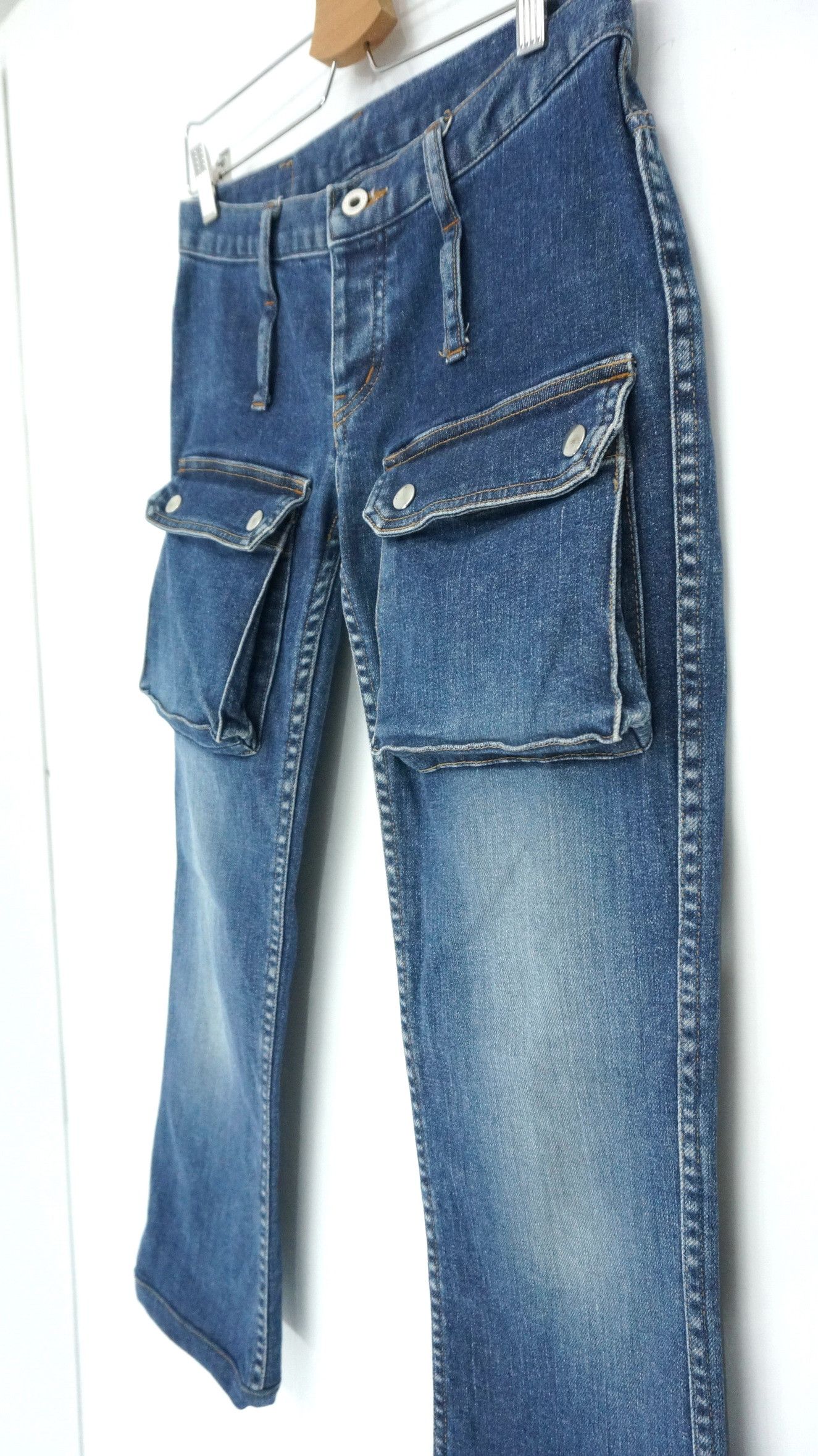 Hysteric Glamour Hysteric Glamour Non Selvedge Cargo Crop Denim Size US 28 / EU 44 - 8 Thumbnail