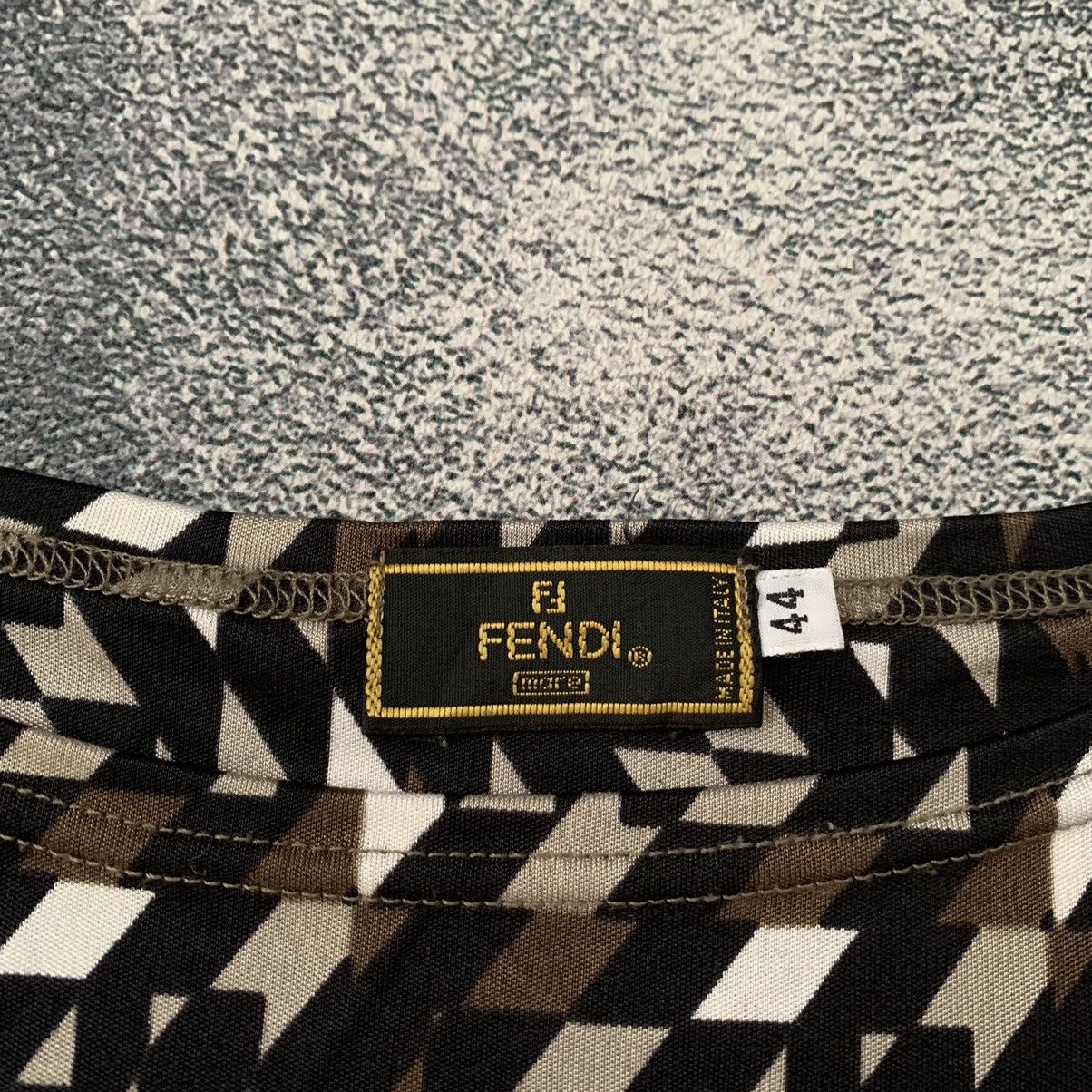 Fendi 🔥Fendi strech Monogram Shirt Size M / US 6-8 / IT 42-44 - 4 Thumbnail