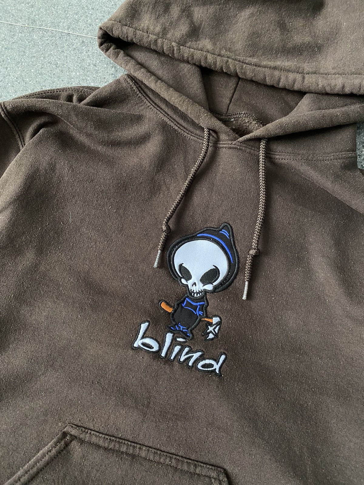Hook-Ups × Only The Blind × Vintage Vintage Hook Ups Blind Brown Hoodie Size US S / EU 44-46 / 1 - 5 Thumbnail