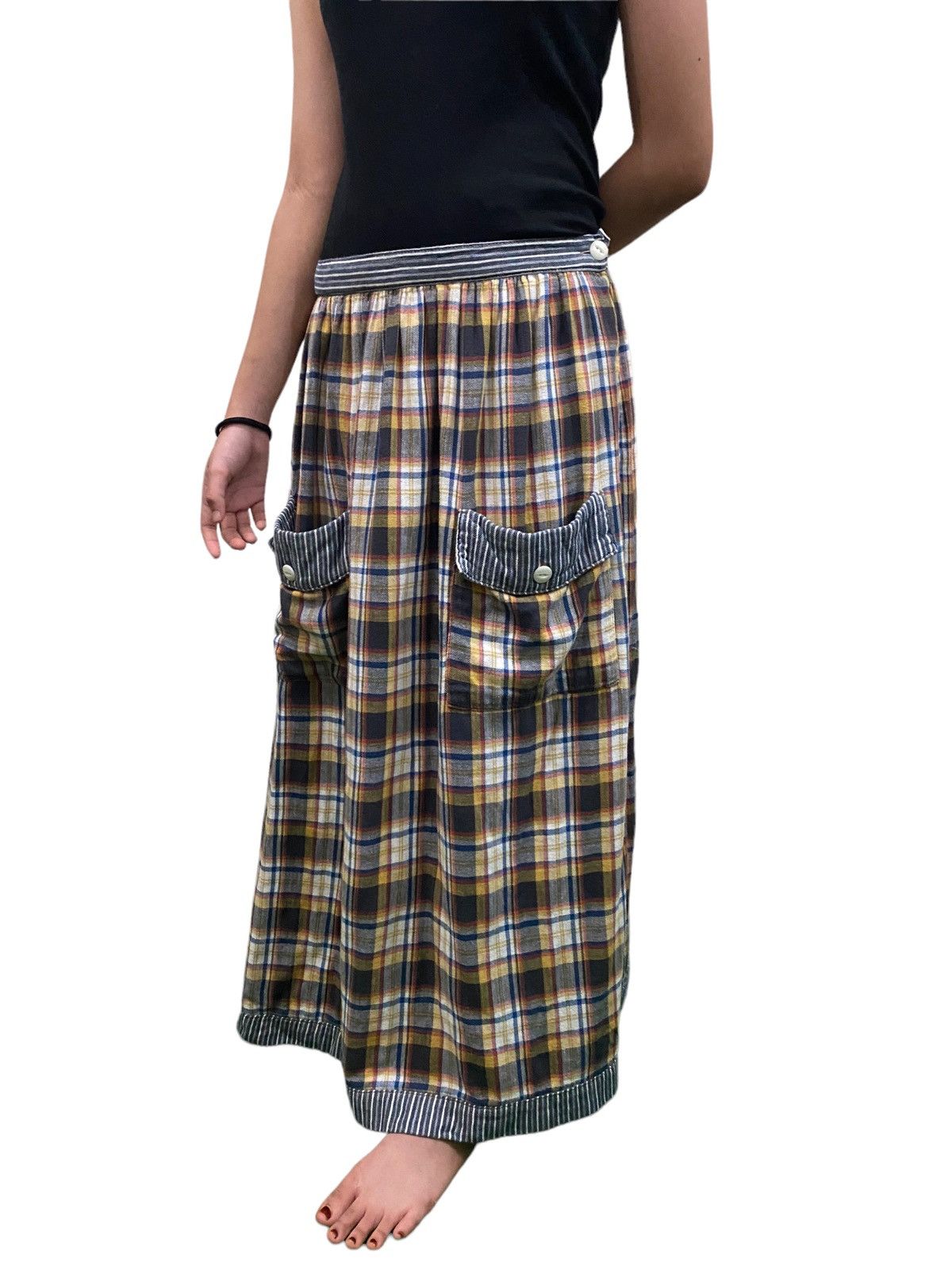Issey Miyake Ne-net Cotton Skirt
