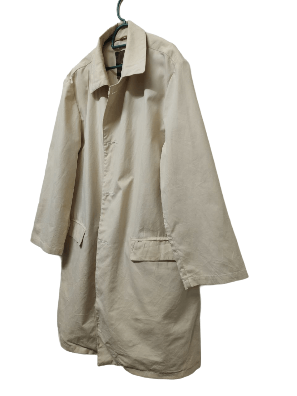Moncler × Vintage Vtg Moncler Cotton Tranche Coat Jacket Size US L / EU 52-54 / 3 - 2 Thumbnail
