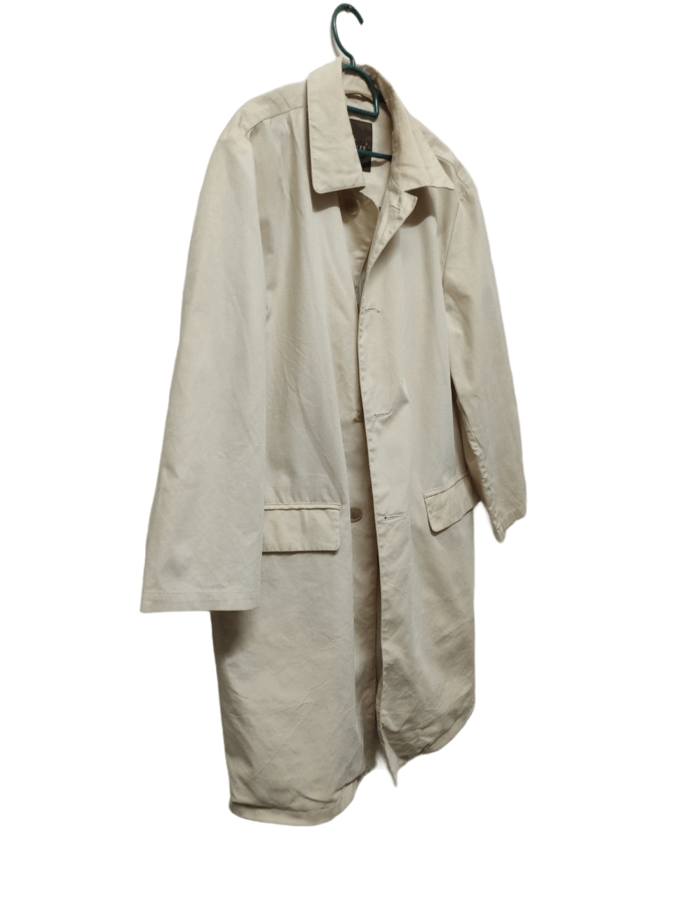 Moncler × Vintage Vtg Moncler Cotton Tranche Coat Jacket Size US L / EU 52-54 / 3 - 3 Thumbnail
