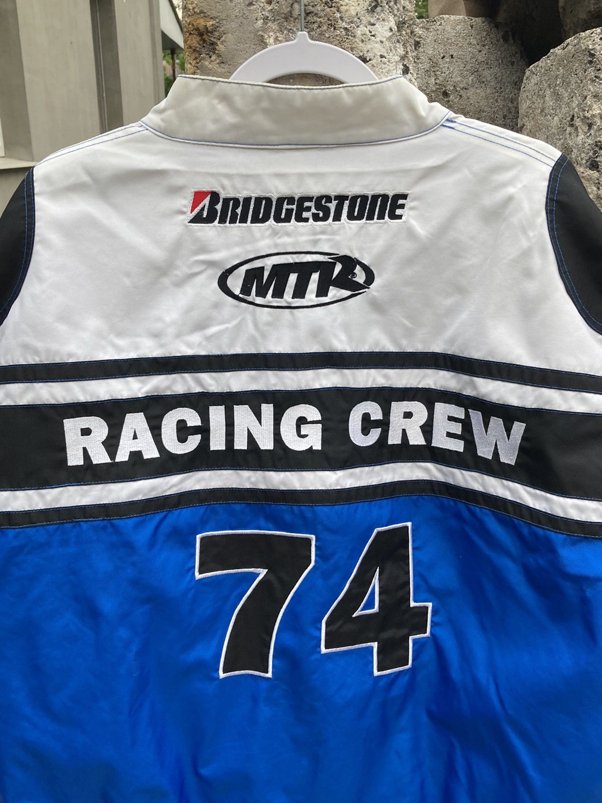 Vintage Fast lane Speed Freak vintage racing blue jacket Size US XXL / EU 58 / 5 - 6 Thumbnail
