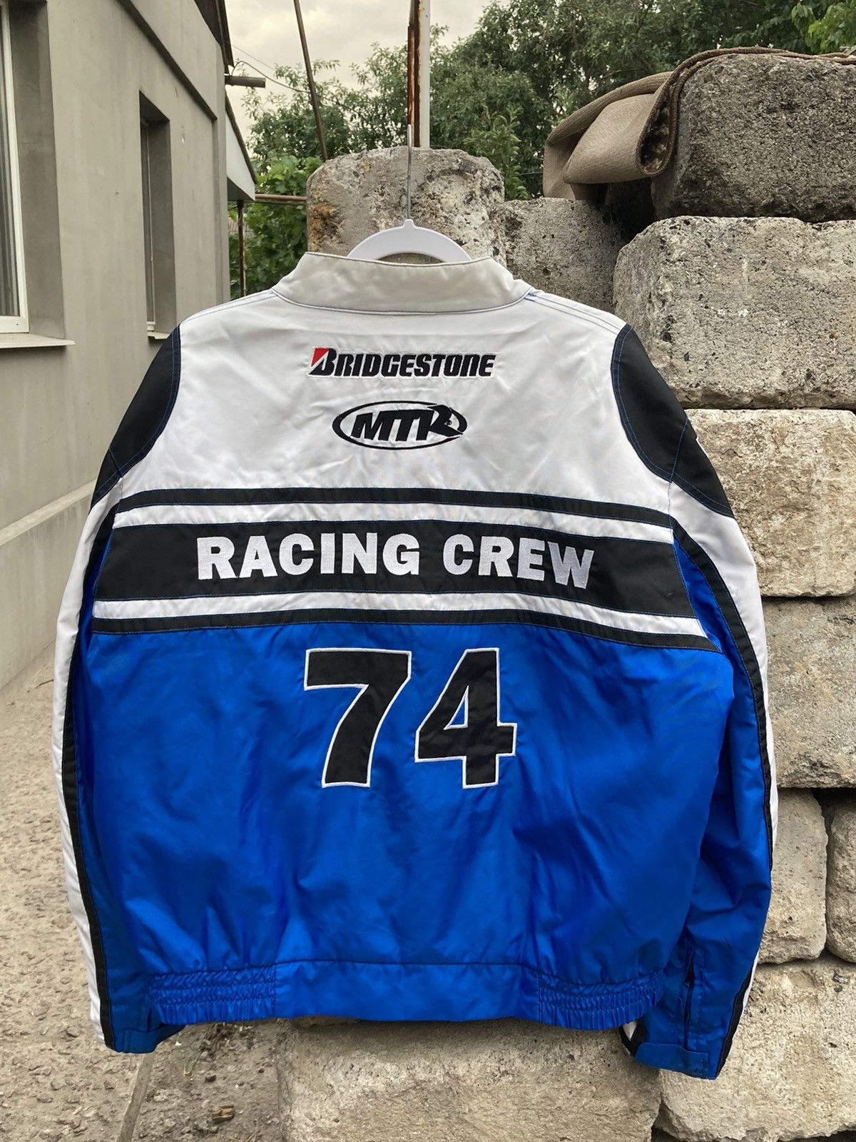 Vintage Fast lane Speed Freak vintage racing blue jacket Size US XXL / EU 58 / 5 - 3 Thumbnail