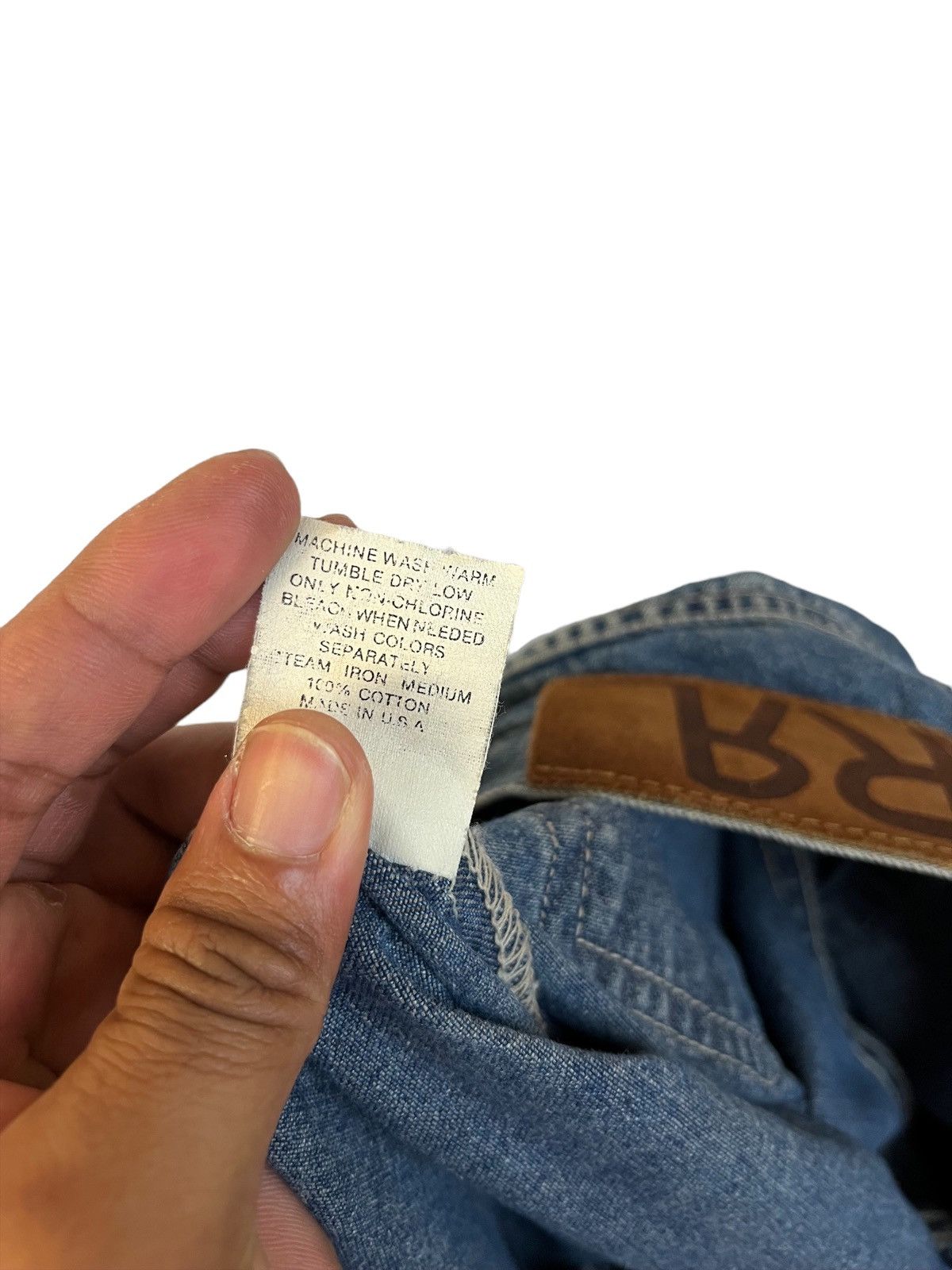 Ralph Lauren RRL RALPH LAURENT VINTAGE STYLE JEANS Size US 28 / EU 44 - 18 Thumbnail