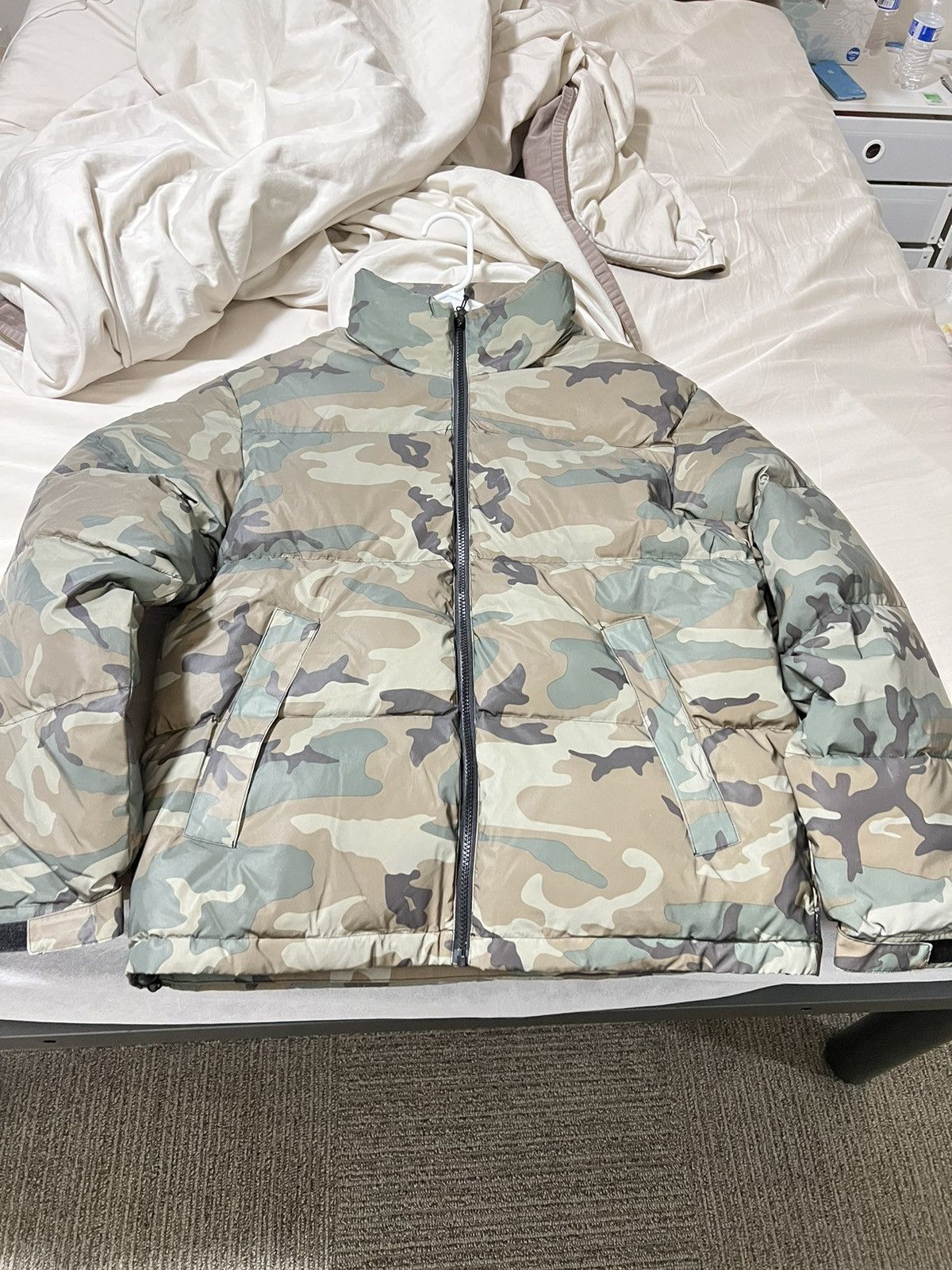 Supreme supreme reflective camo down jacket | Grailed