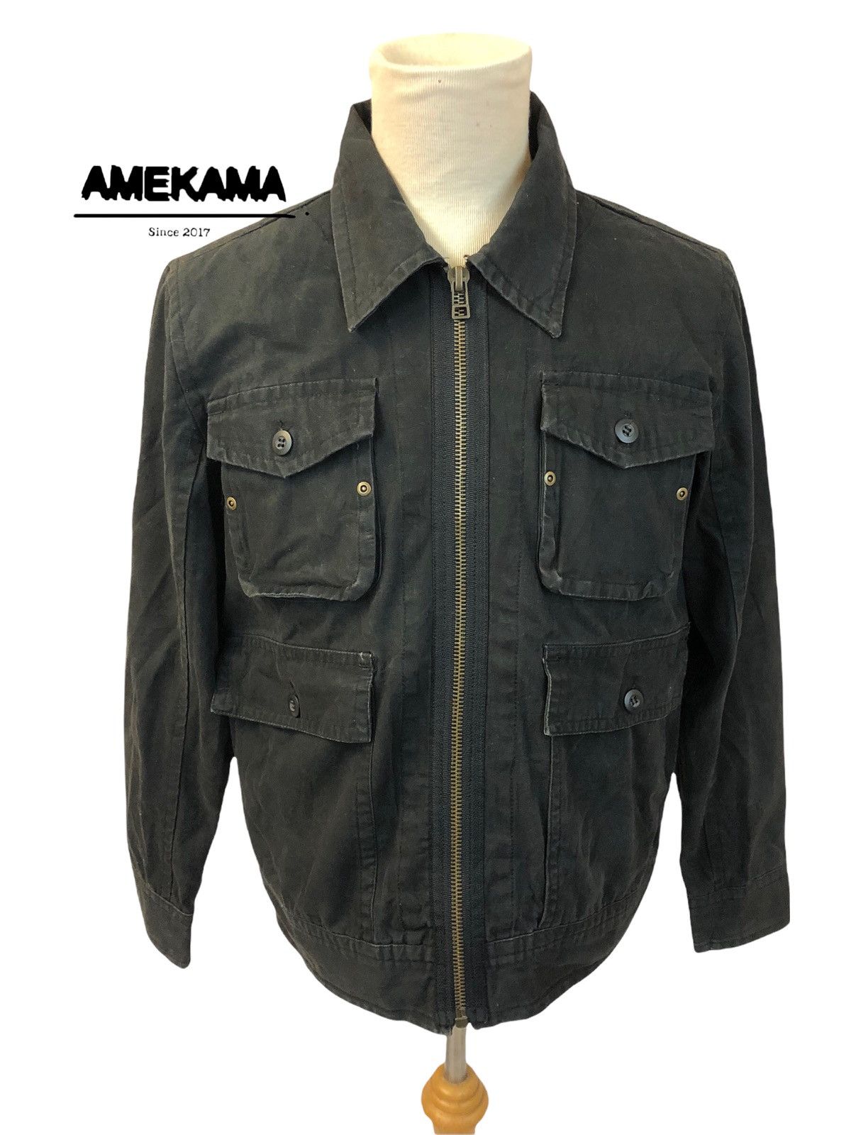 If Six Was Nine × Japanese Brand Japanese Brand Ancestress Patched Pocket Jacket Size US M / EU 48-50 / 2 - 8 Thumbnail