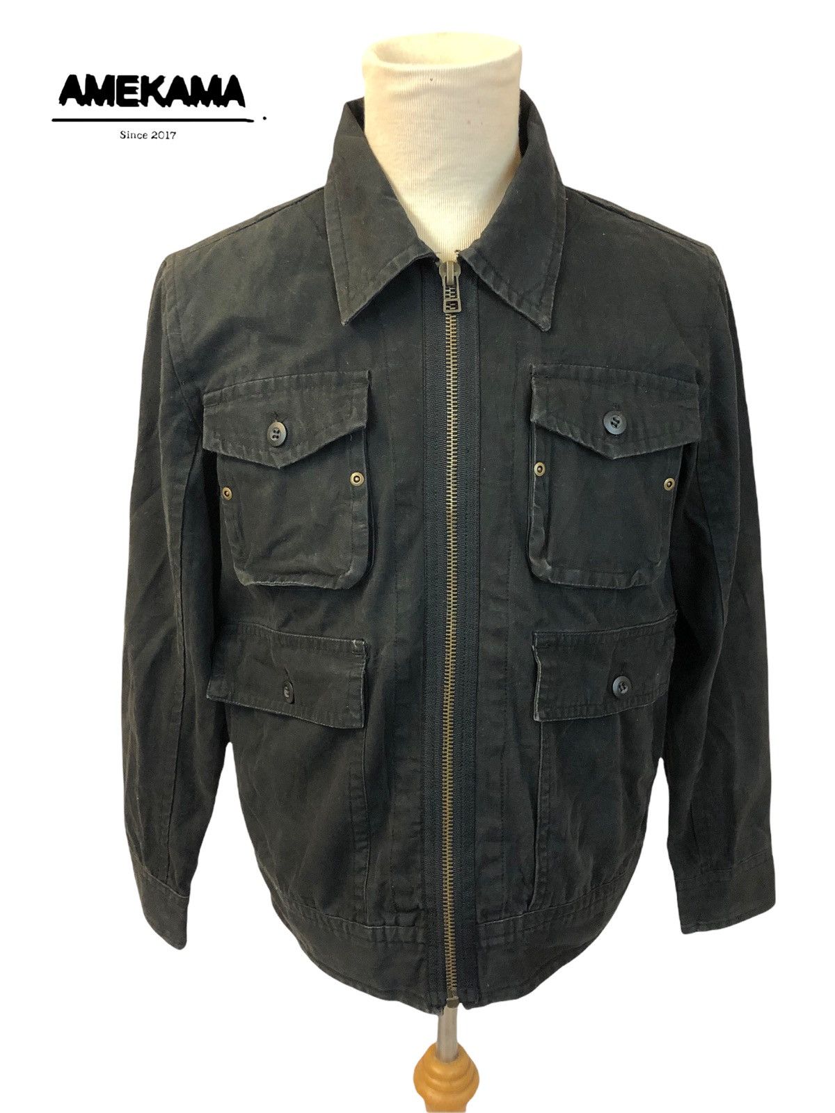 If Six Was Nine × Japanese Brand Japanese Brand Ancestress Patched Pocket Jacket Size US M / EU 48-50 / 2 - 1 Thumbnail