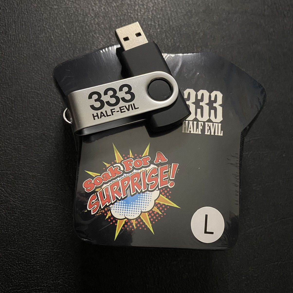 Half Evil Half Evil - 5 Years Of Evil Tee (LARGE) & USB DRIVE | Grailed