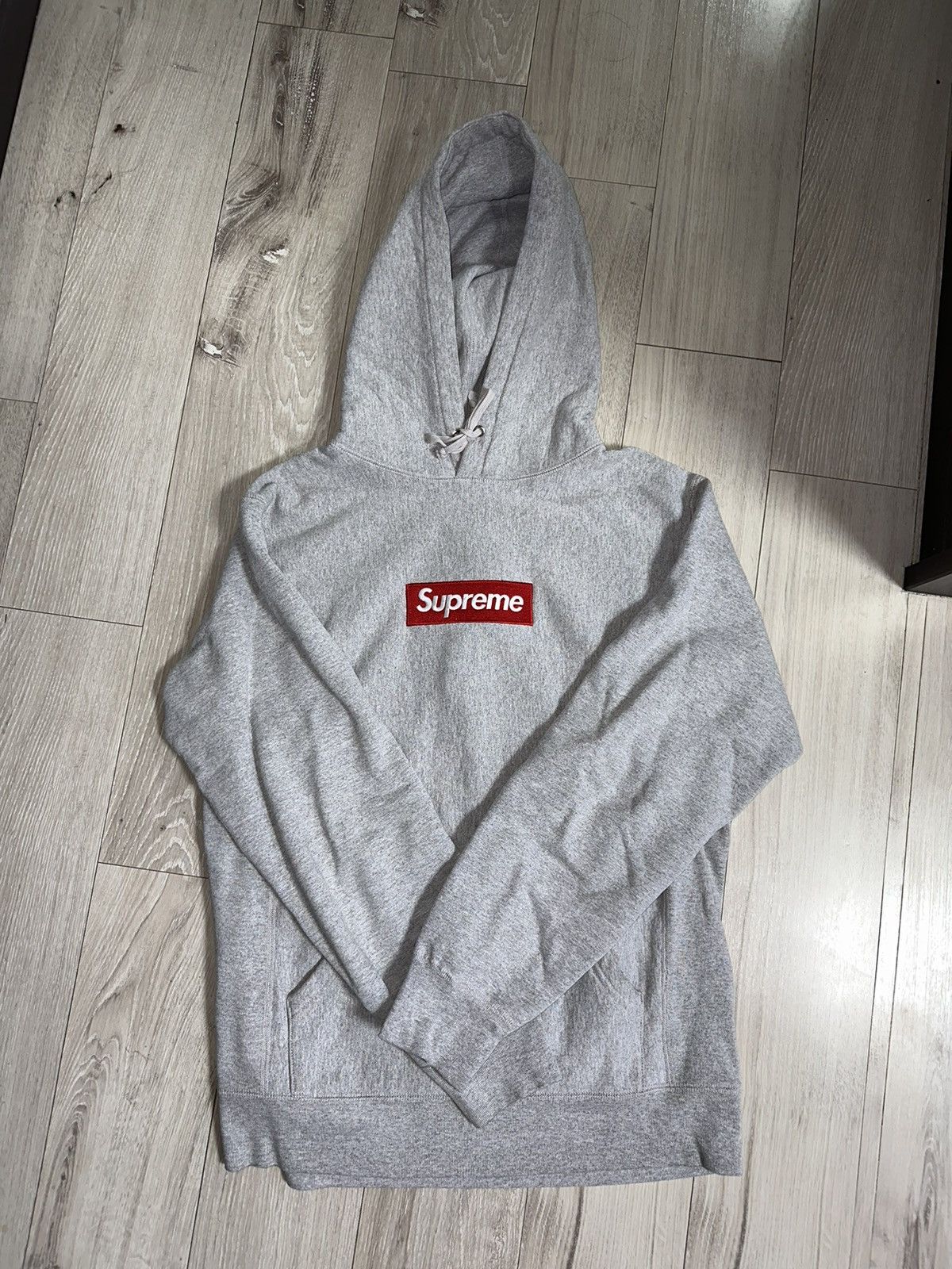 image of Supreme 2012 Grey Box Logo in Bogo, Men's (Size Large)