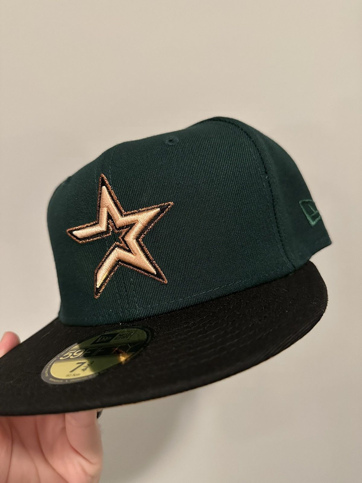 New Era Houston Astros 7 3/4 green Size ONE SIZE - 2 Thumbnail