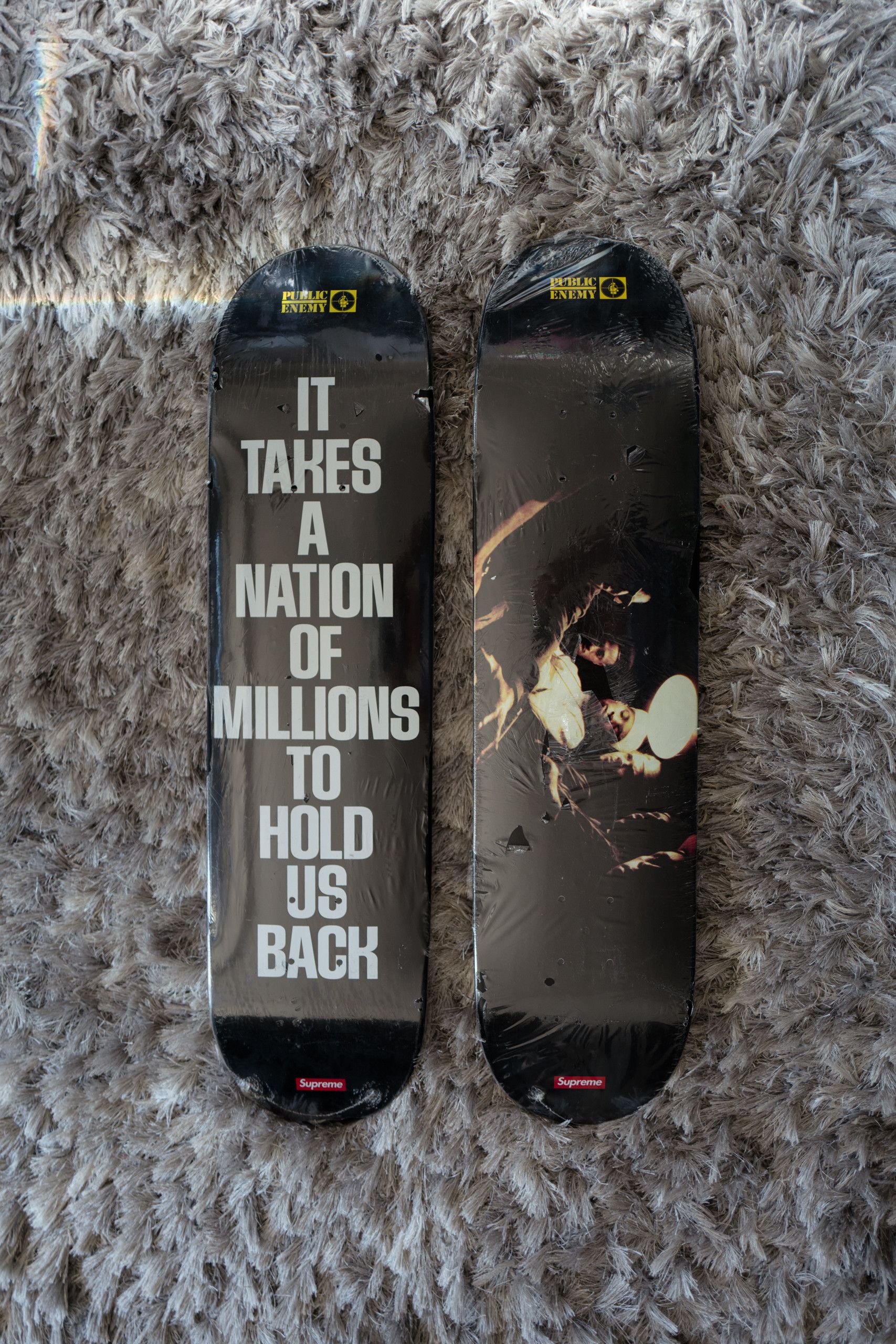 Public Enemy × Supreme 2006 Public Enemy x Supreme Decks (Set of 2) Size ONE SIZE - 1 Thumbnail
