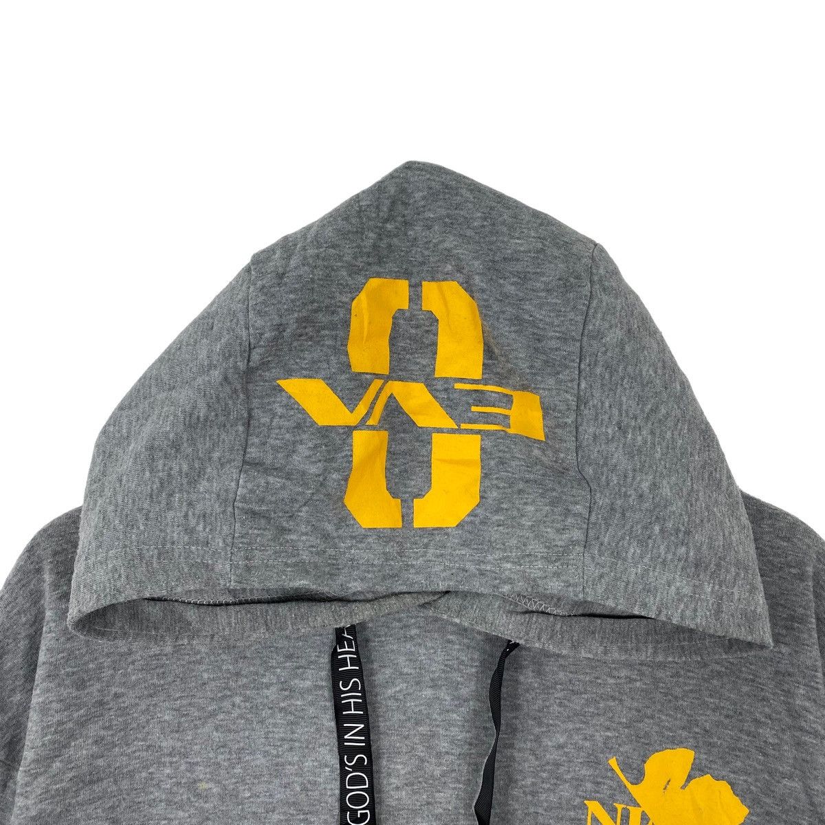 Japanese Brand EVANGELION Japanese Anime Nerv EVA 0 Print Oversize Hoodie Size US L / EU 52-54 / 3 - 2 Thumbnail