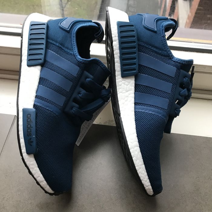 Adidas nmd hot sale blue night