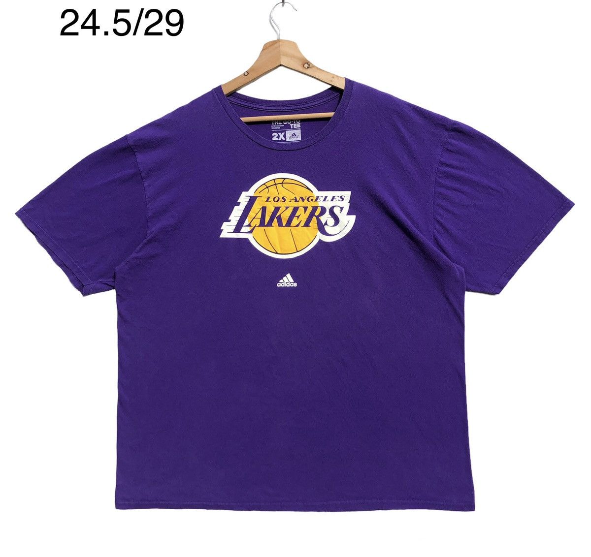 NBA RARE🔥 Adidas Lakers Size US XL / EU 56 / 4 - 1 Thumbnail