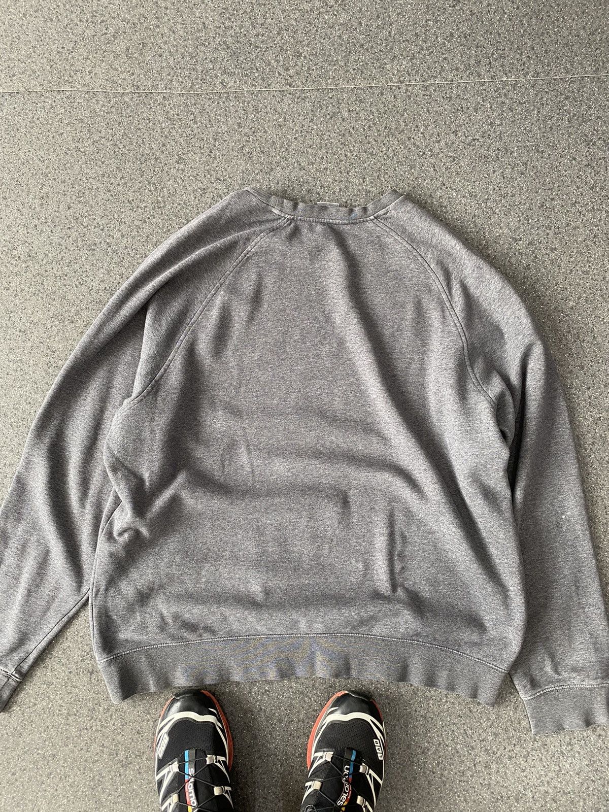 Nike Y2K Nike Grey Sweatshirt XL Size US XXL / EU 58 / 5 - 7 Thumbnail