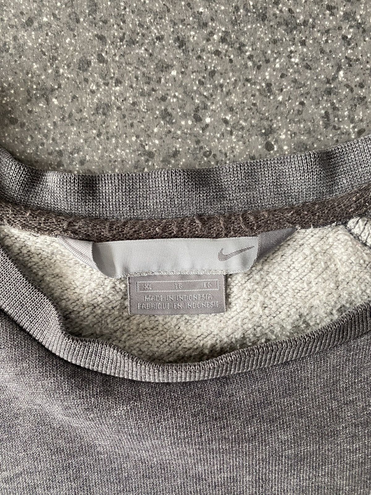 Nike Y2K Nike Grey Sweatshirt XL Size US XXL / EU 58 / 5 - 4 Thumbnail