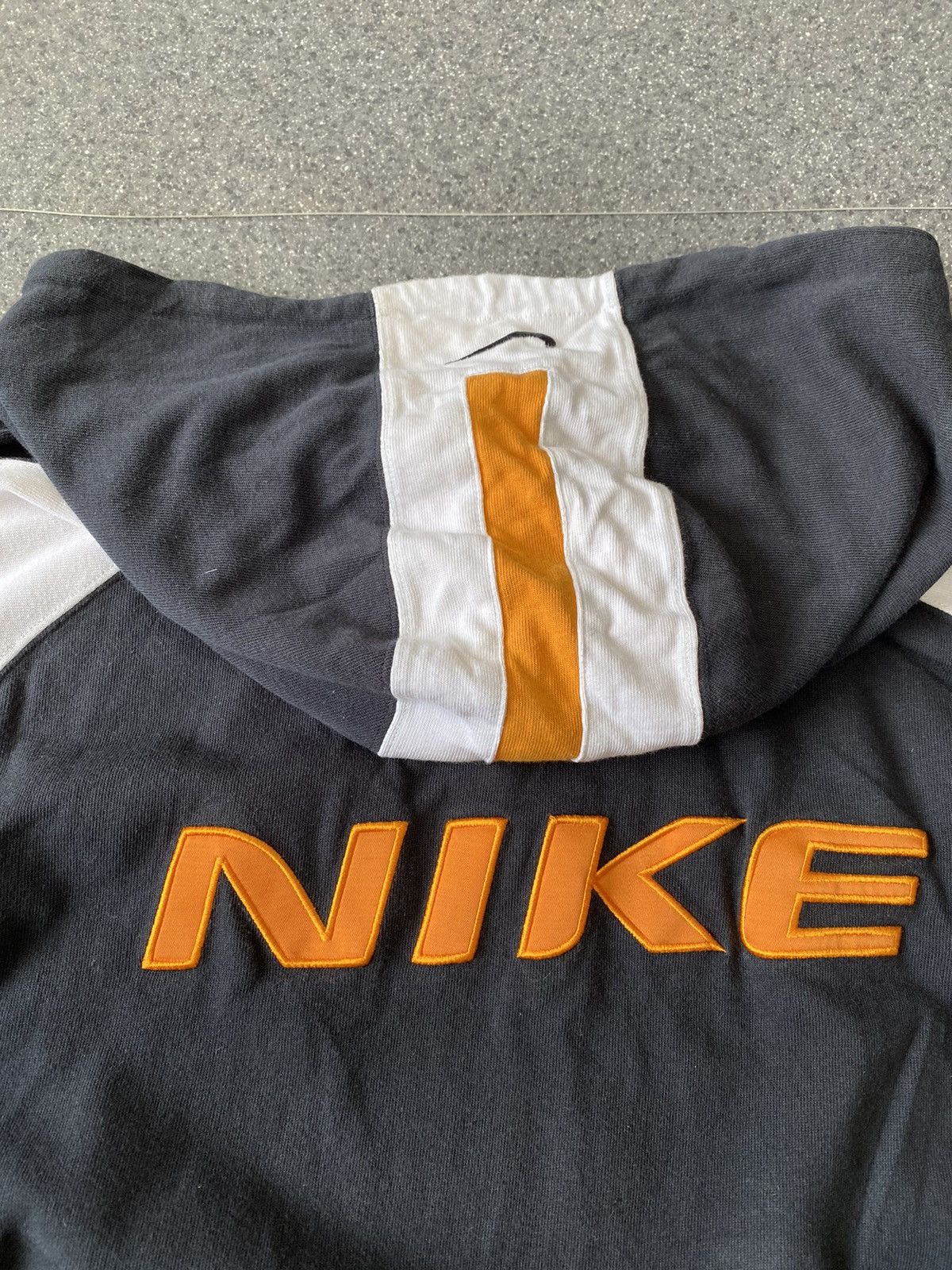Nike × Vintage Vintage Oversize Nike Logo Hoodie XXL Size US XXL / EU 58 / 5 - 9 Thumbnail