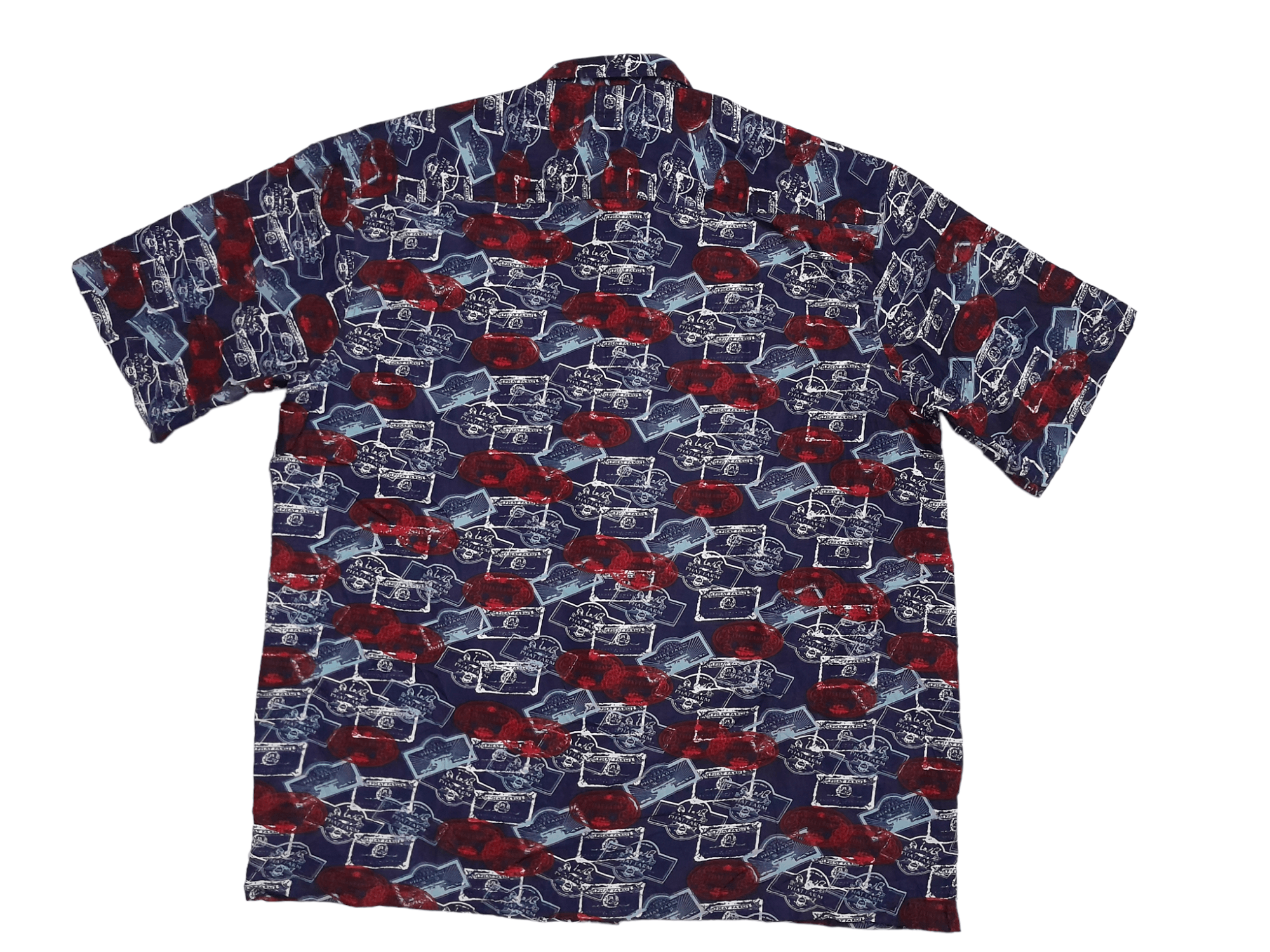 Phat Farm Phat Farm Oversized Button Shirt Allover Logo (E779) Size US XXL / EU 58 / 5 - 5 Thumbnail