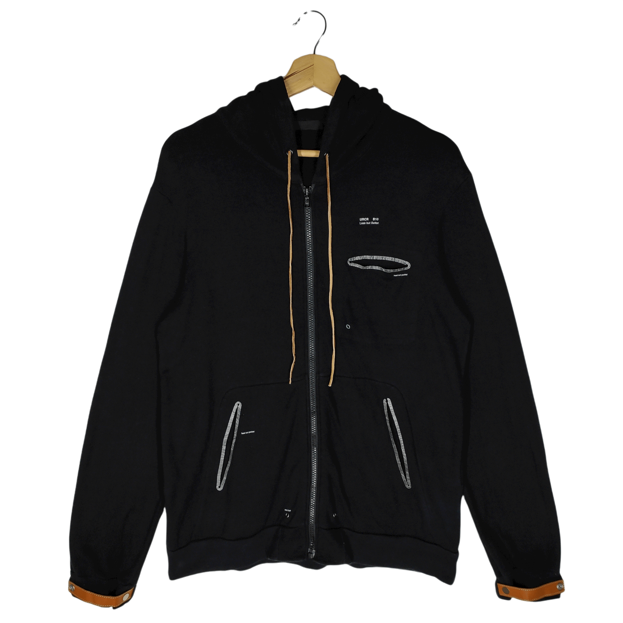 image of Jun Takahashi Undercover Ss10 Less But Better Hoodie in Black, Men's (Size Medium)