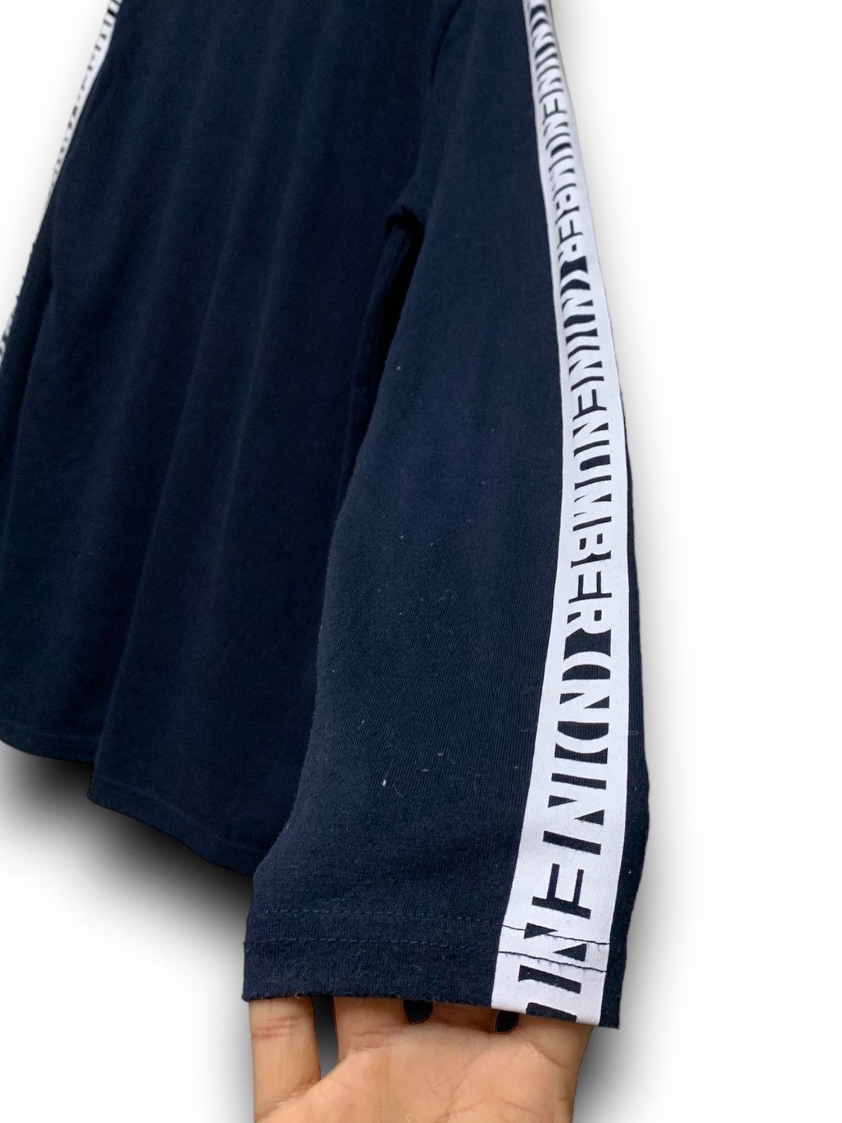 Designer × Japanese Brand × Number (N)ine NUMBER (N)INE SIDE TAPE LONG SLEEVES SHIRT Size US M / EU 48-50 / 2 - 7 Thumbnail