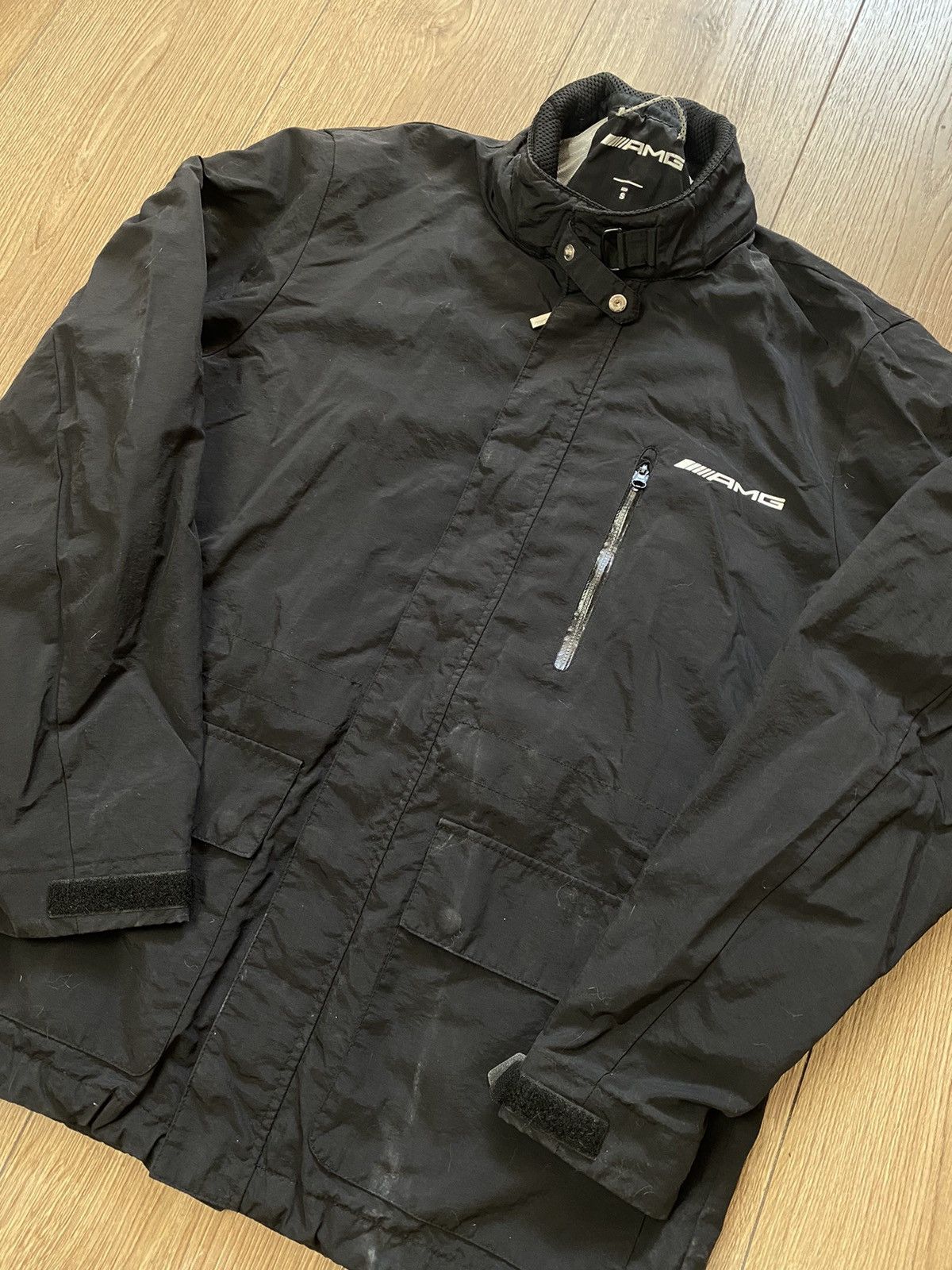 Mercedes-Benz × Vintage AMG Jacket Nylon Vintage Size US S / EU 44-46 / 1 - 2 Thumbnail