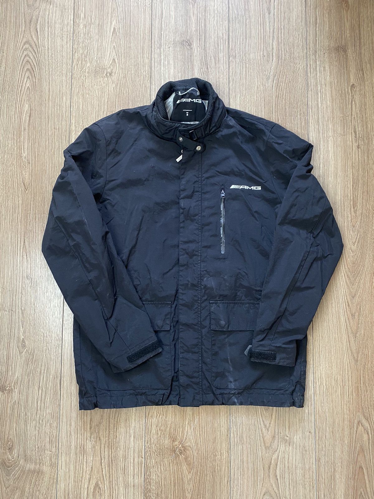 Mercedes-Benz × Vintage AMG Jacket Nylon Vintage Size US S / EU 44-46 / 1 - 1 Thumbnail