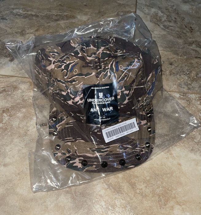 Supreme Supreme x UNDERCOVER Studded 6-Panel Brown Camo Hat ss23