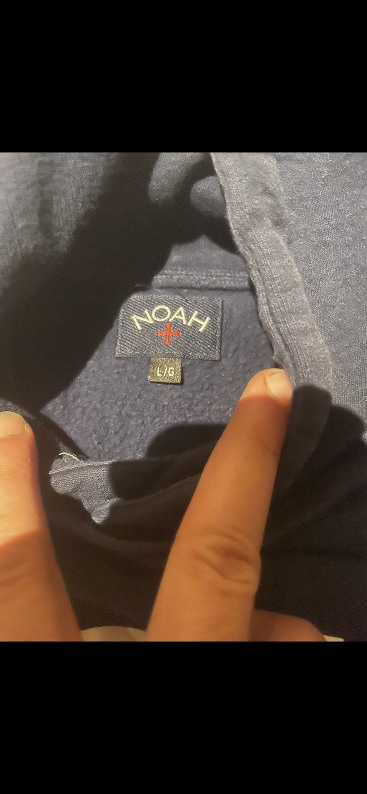 Noah Noah Core Logo Hooded Sweatshirt Size US L / EU 52-54 / 3 - 4 Thumbnail